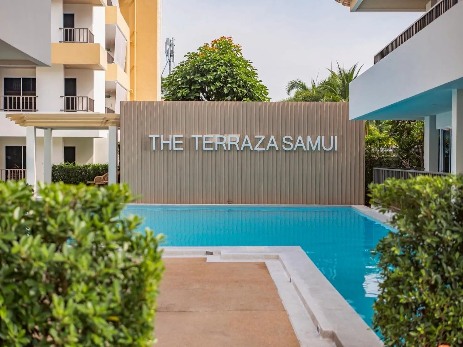 Property building in The Terraza Condotel