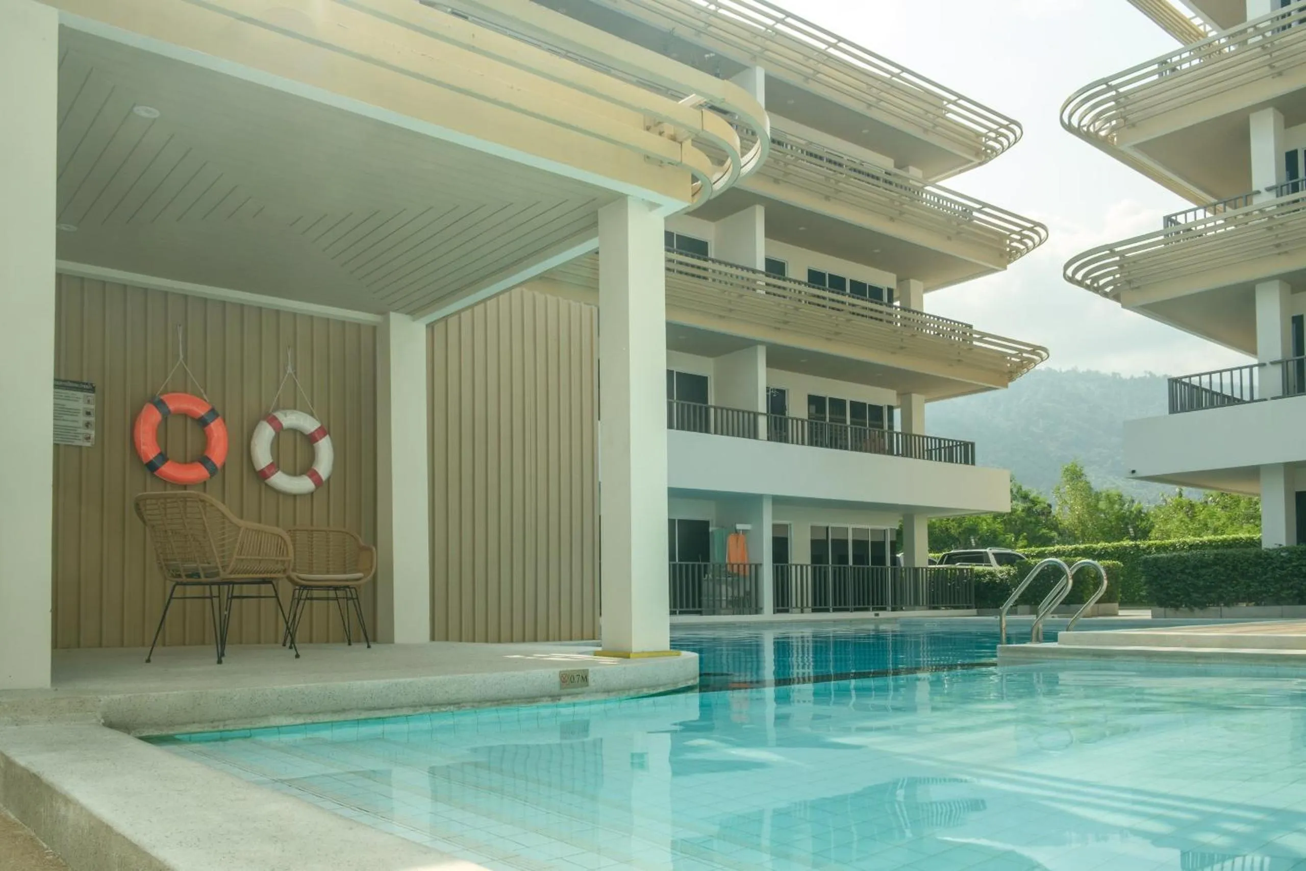 Property building in The Terraza Condotel
