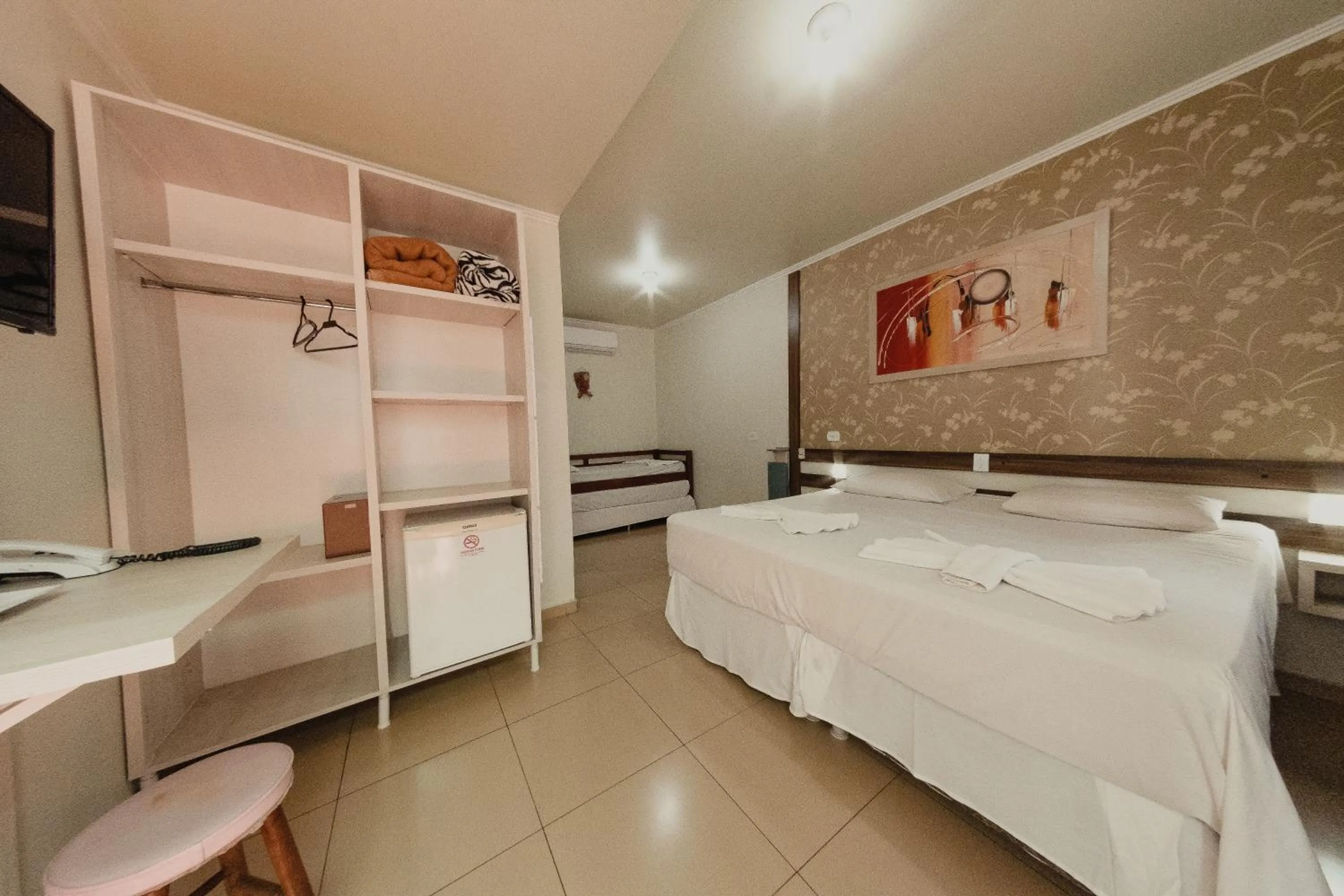 furniture, Bed in Pousada Iguassu Charm Suites