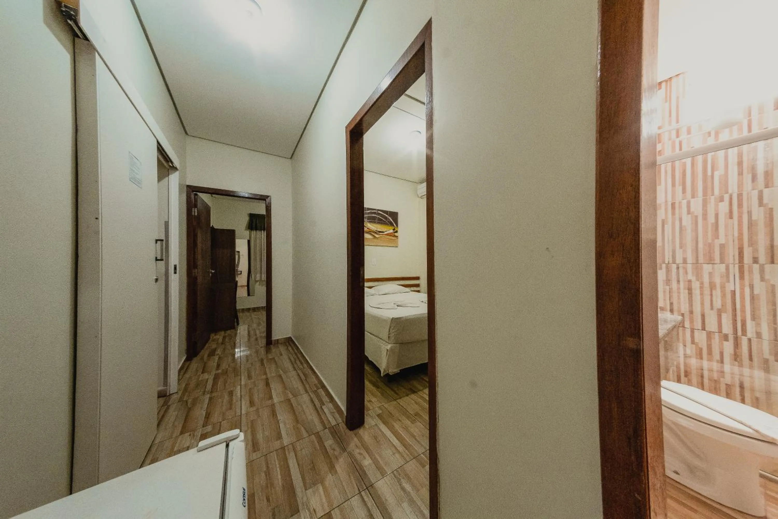 View (from property/room), Bed in Pousada Iguassu Charm Suites