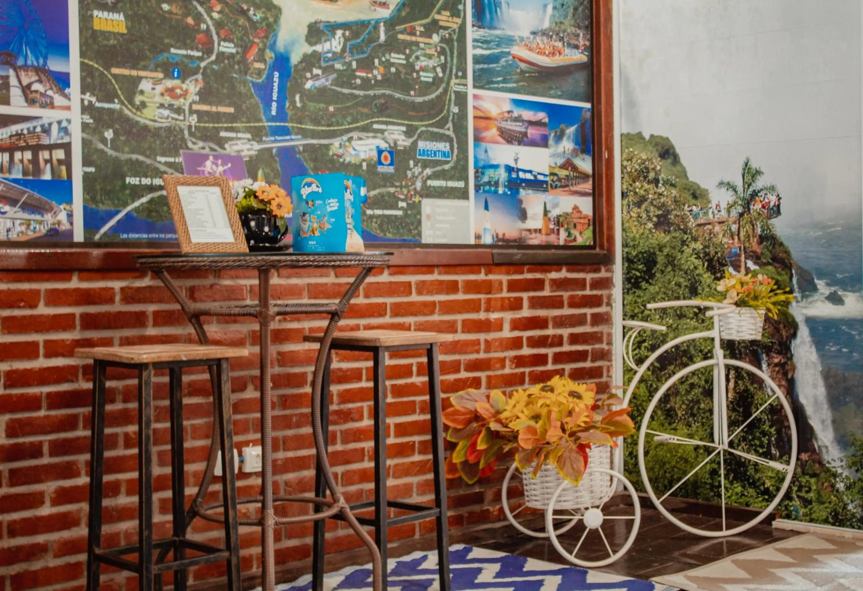 Decorative detail in Pousada Iguassu Charm Suites