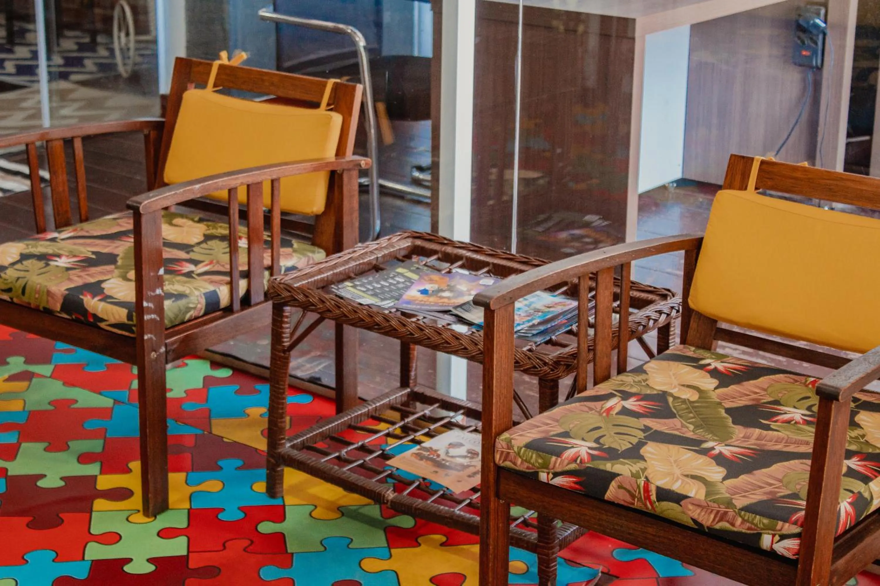 Seating area in Pousada Iguassu Charm Suites