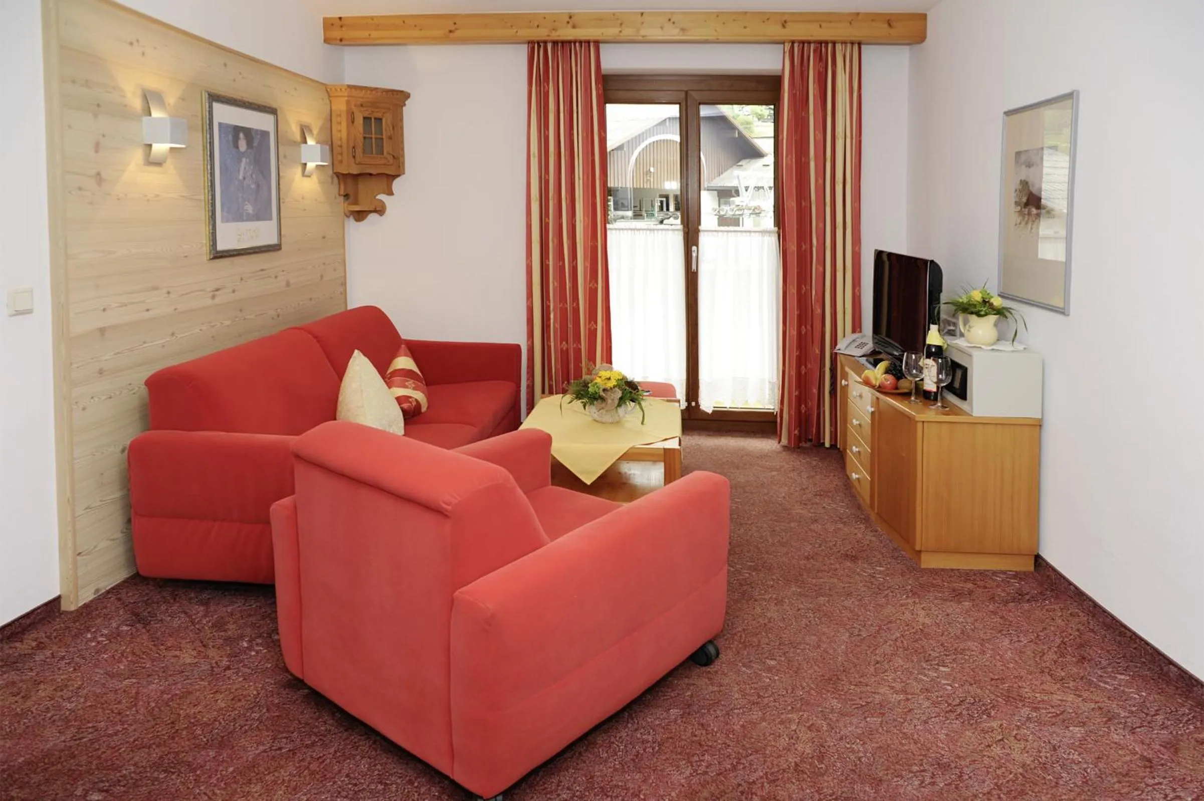 Living room in Aparthotel Spitzer