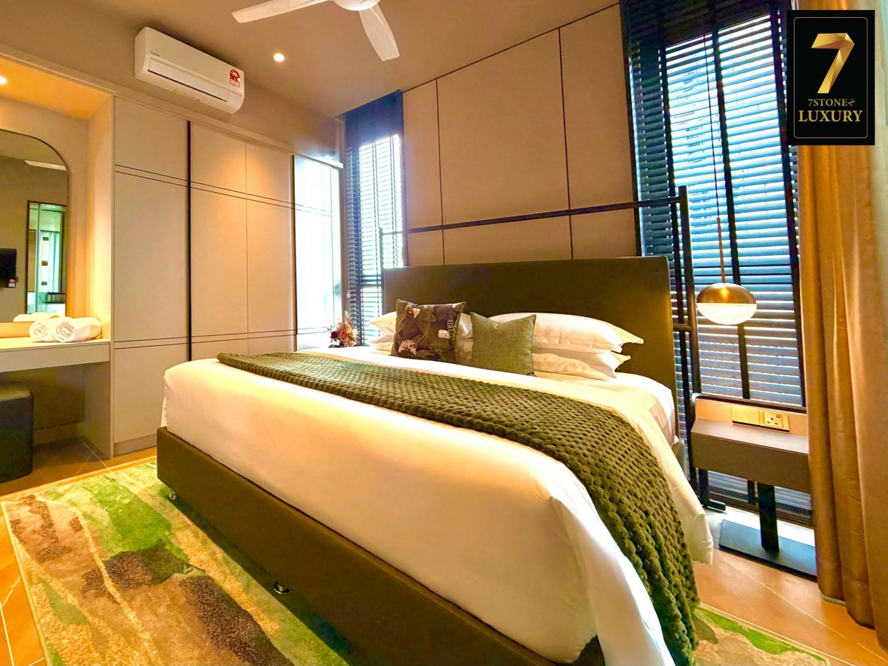 Bed in 7Stonez Luxury ANTARA RESIDENCE Genting Highlands