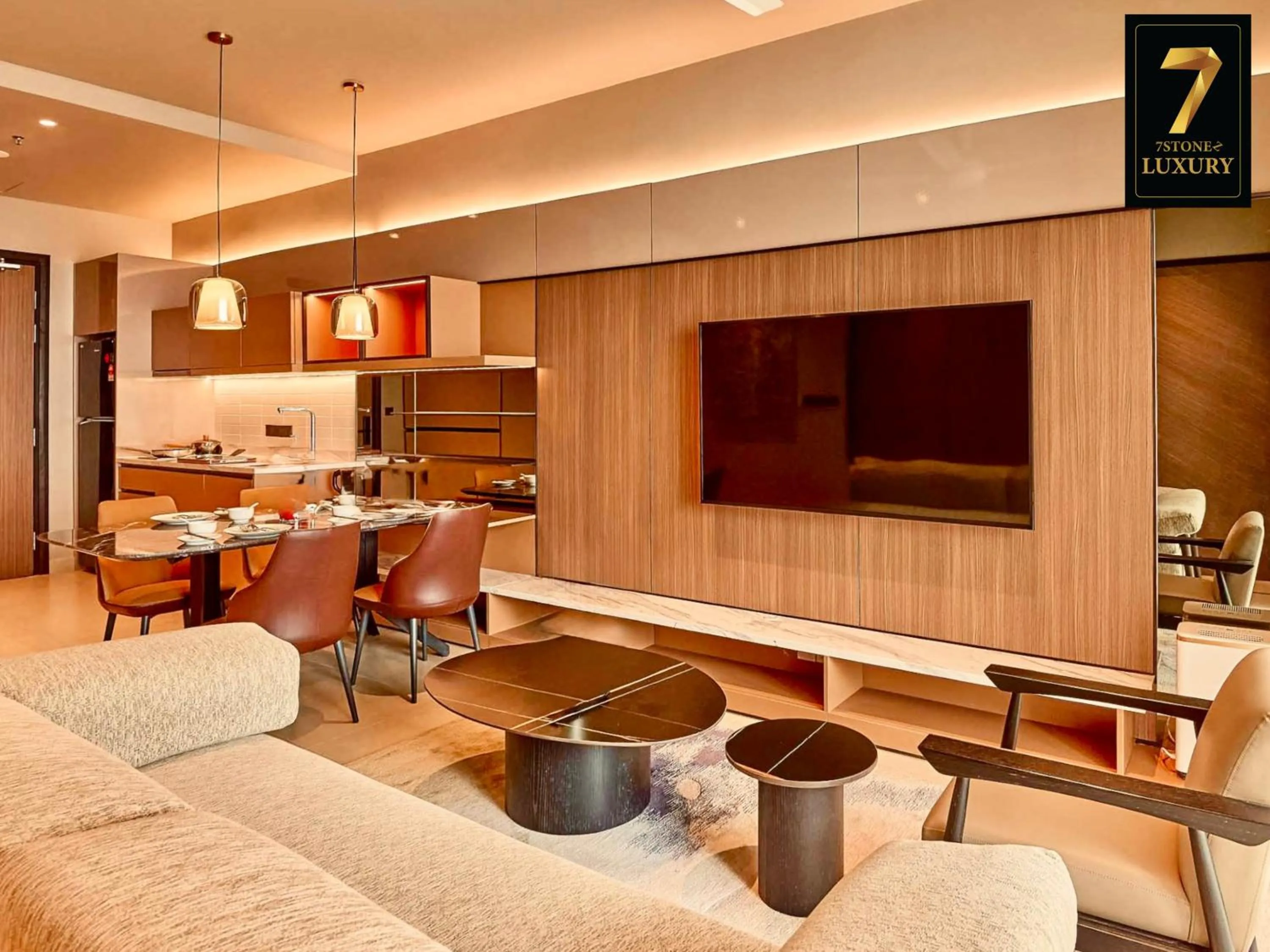 Living room in 7Stonez Luxury ANTARA RESIDENCE Genting Highlands