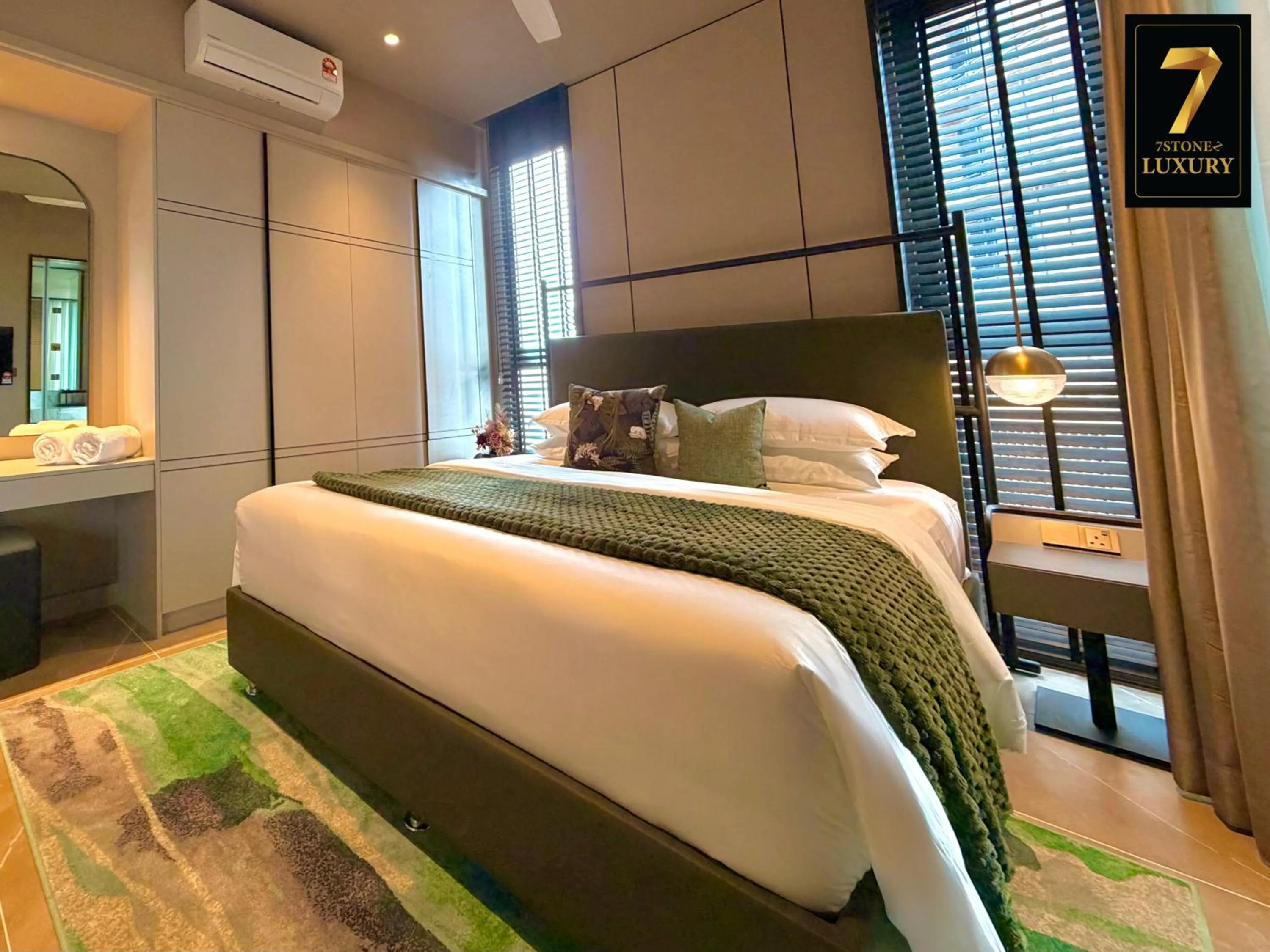 Bed in 7Stonez Luxury ANTARA RESIDENCE Genting Highlands