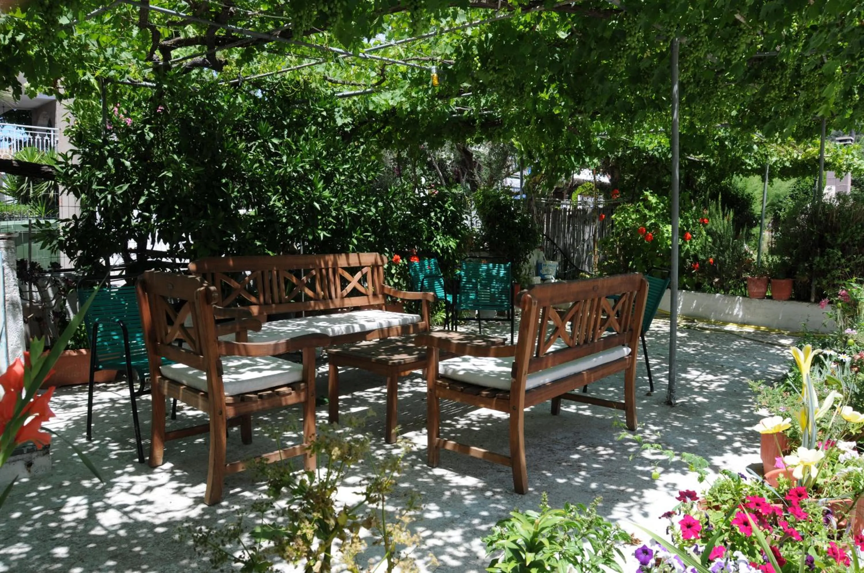 Patio in Vicky's Garden