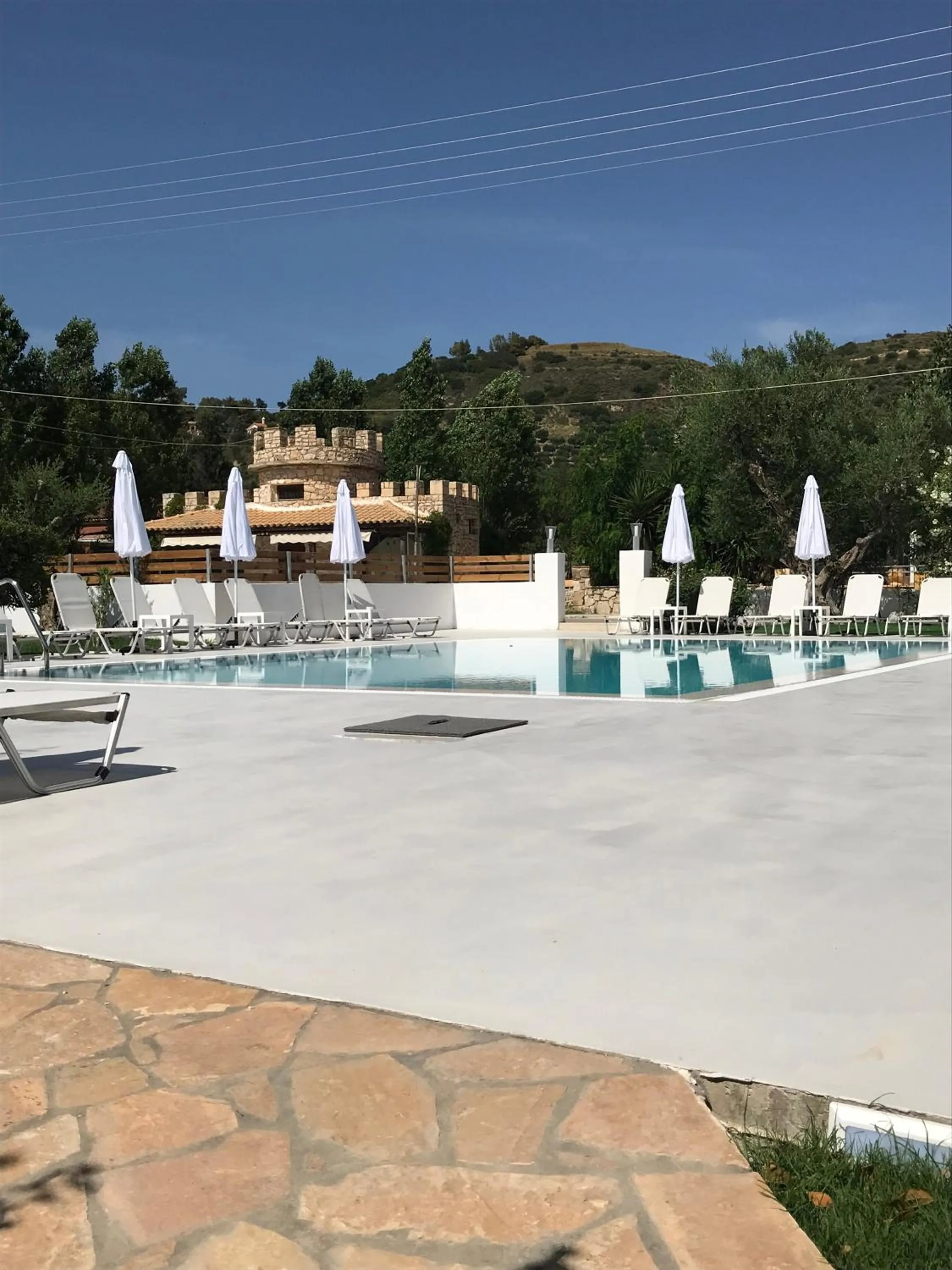 Pool view in Vicky's Garden