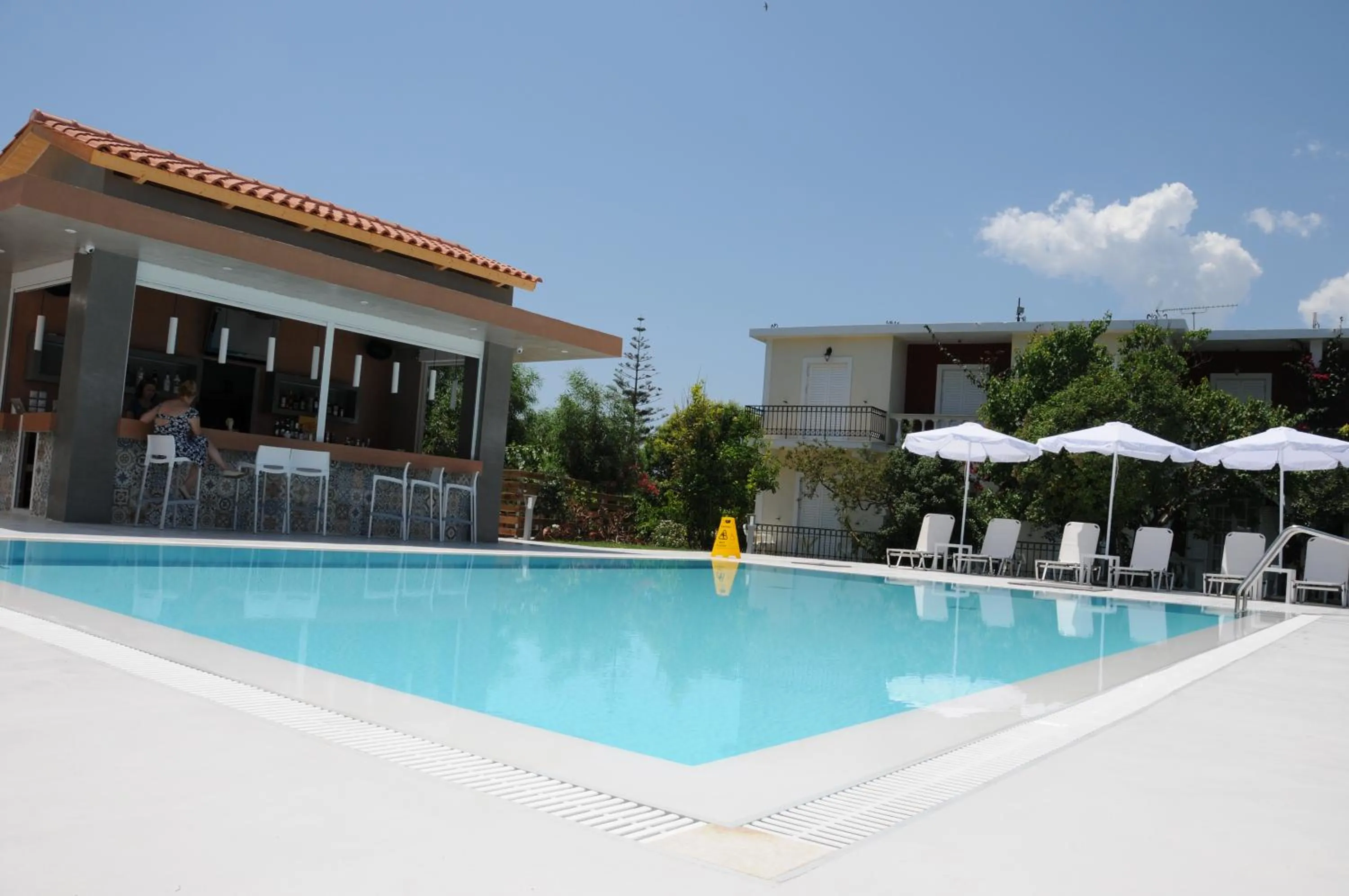 Swimming pool in Vicky's Garden
