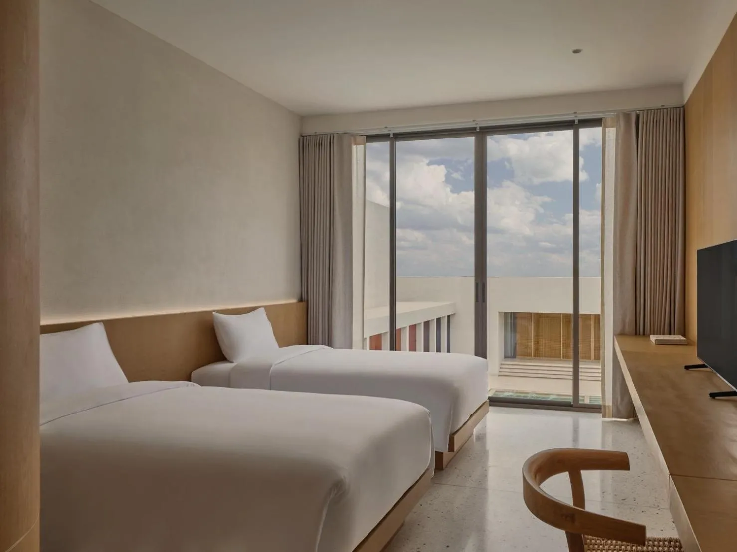 Bed in Odina Hotel