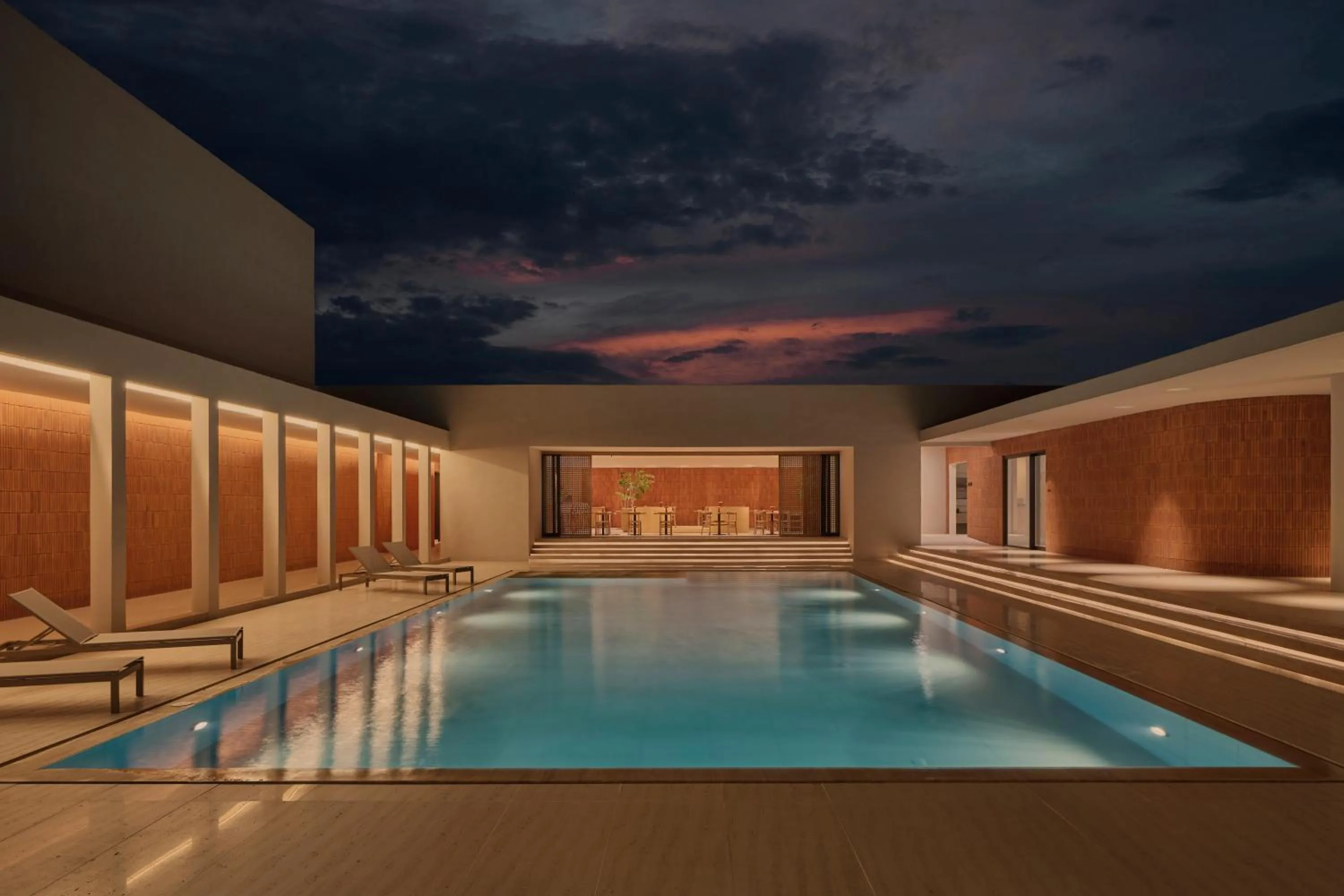 Swimming pool in Odina Hotel