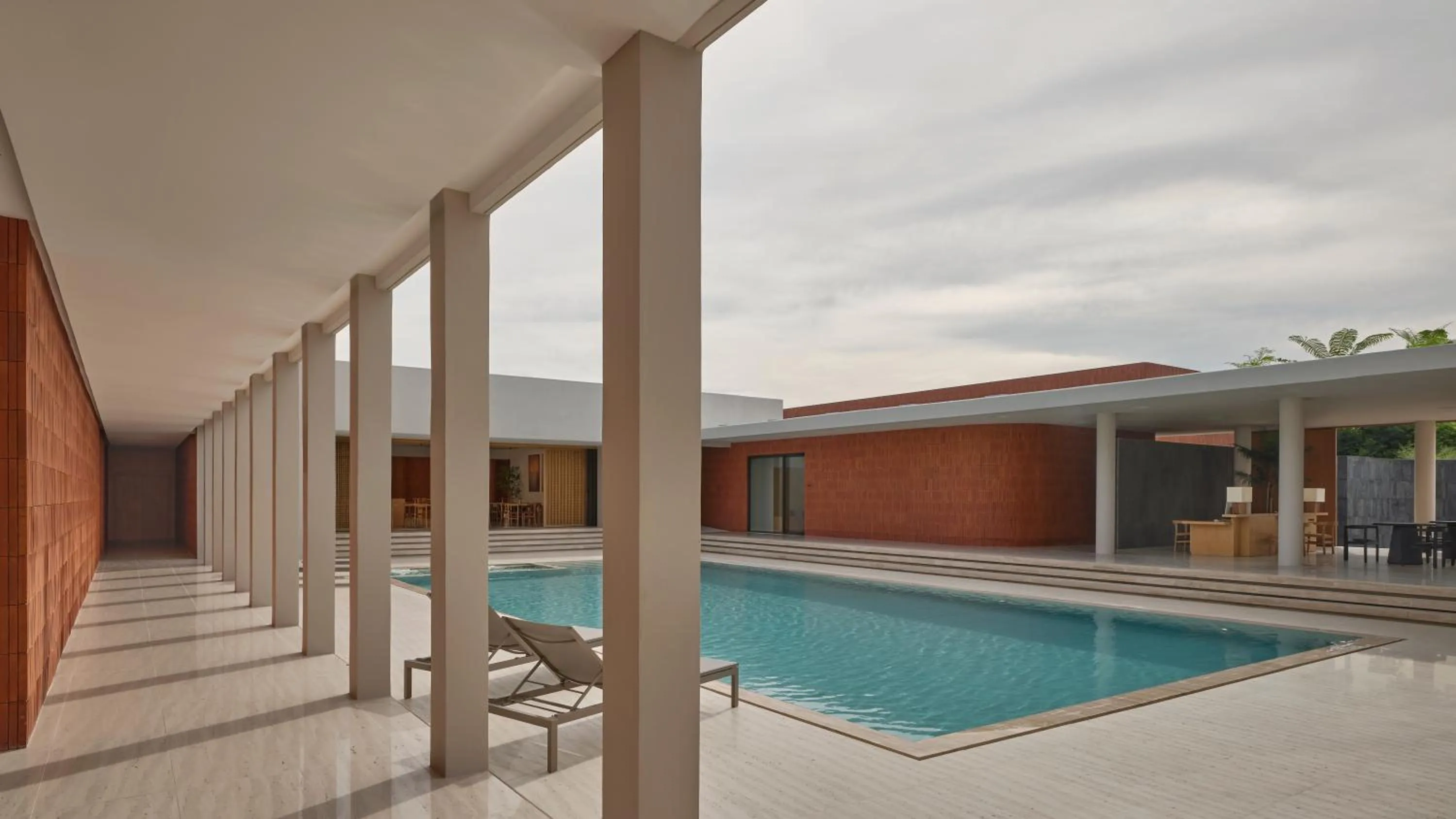 Swimming pool in Odina Hotel