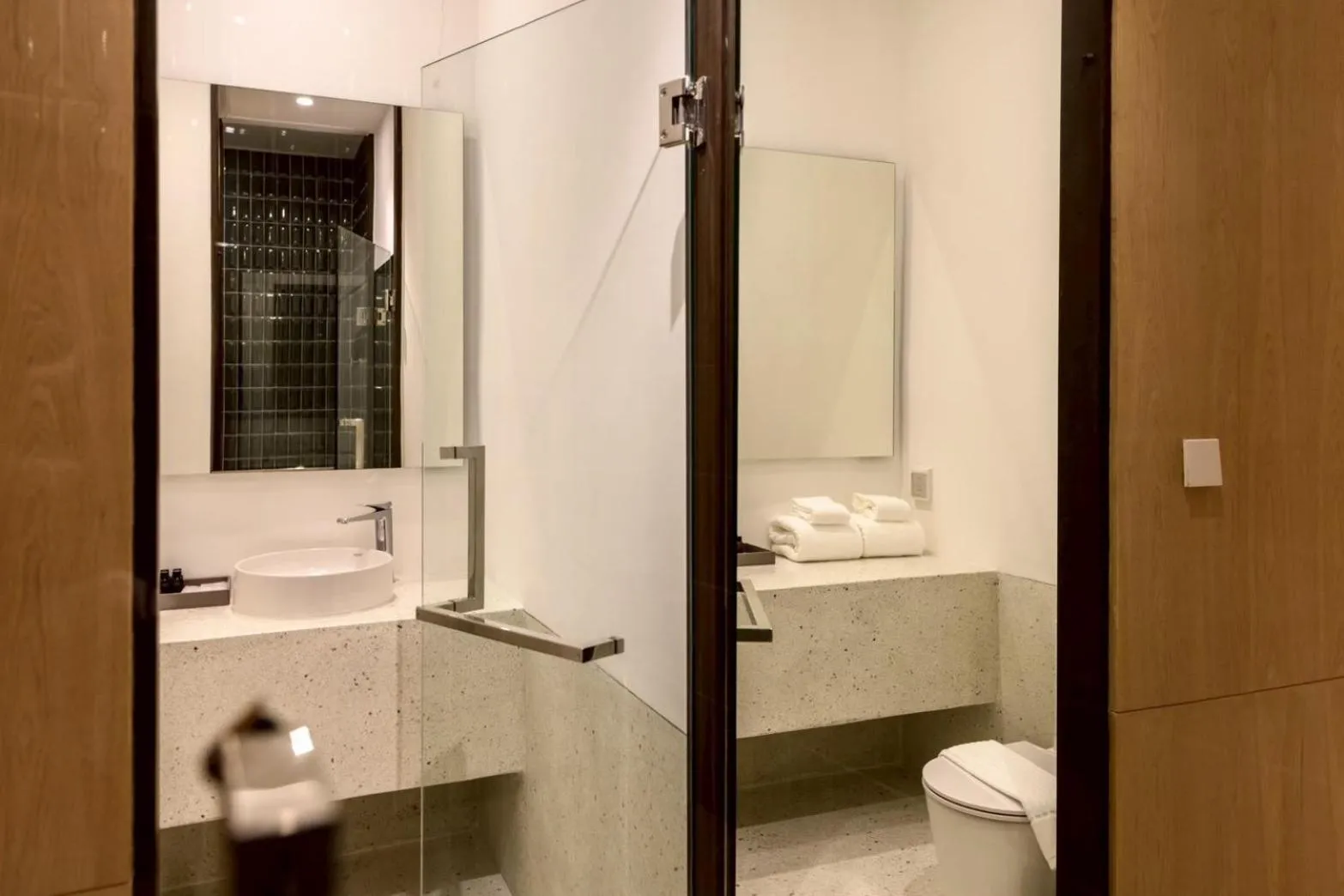 Bathroom in Odina Hotel