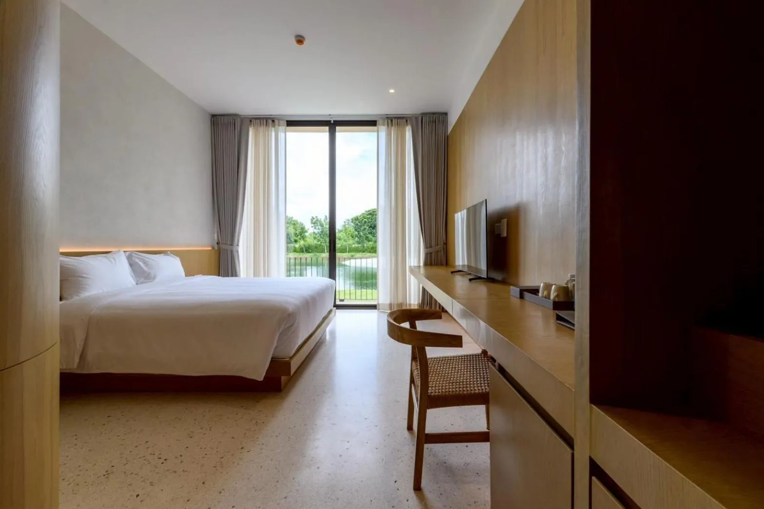 Bed in Odina Hotel