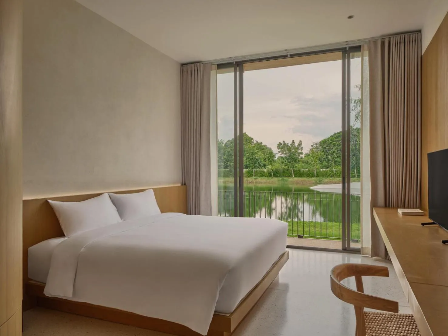Bed in Odina Hotel