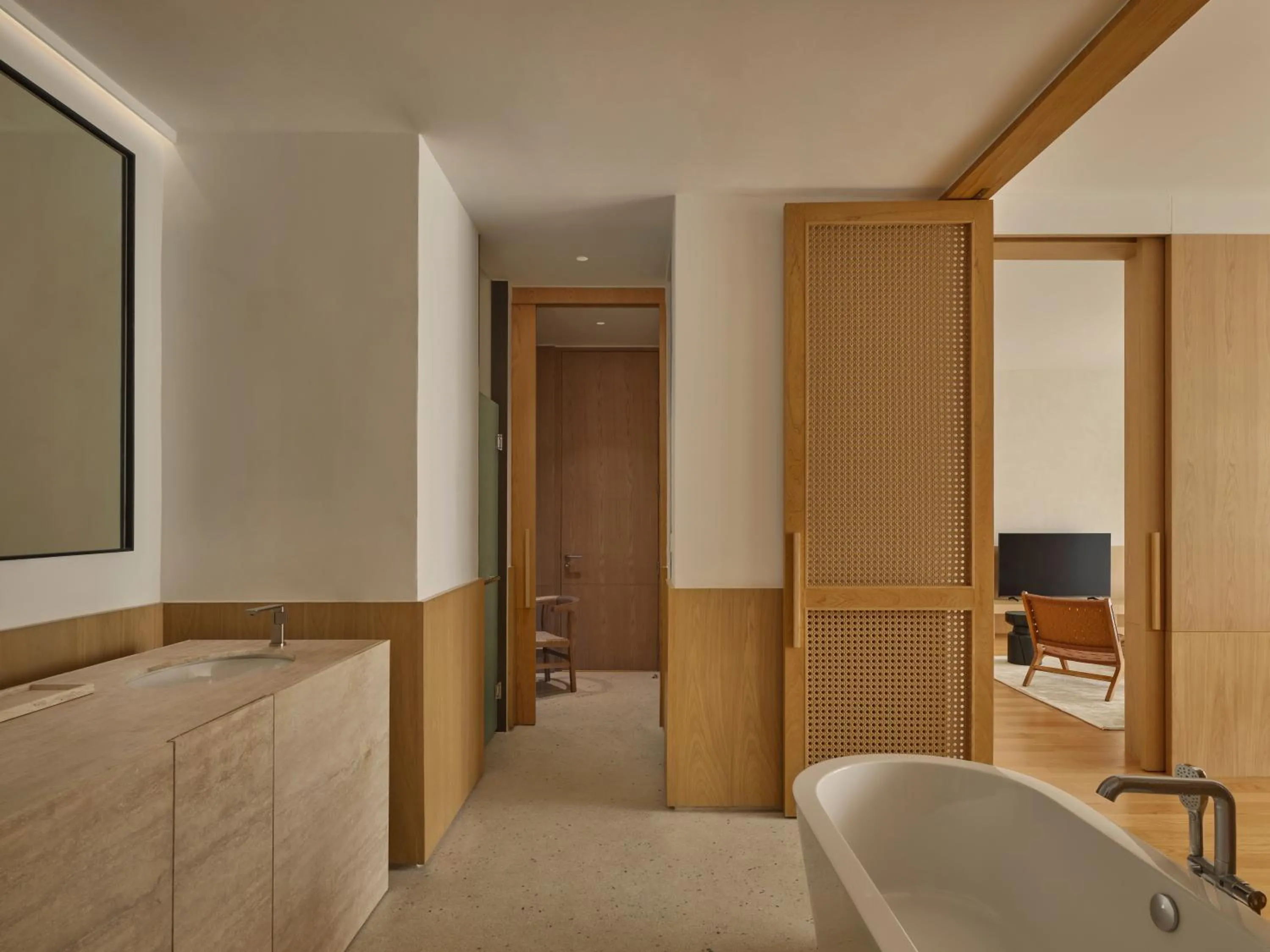 Bath in Odina Hotel