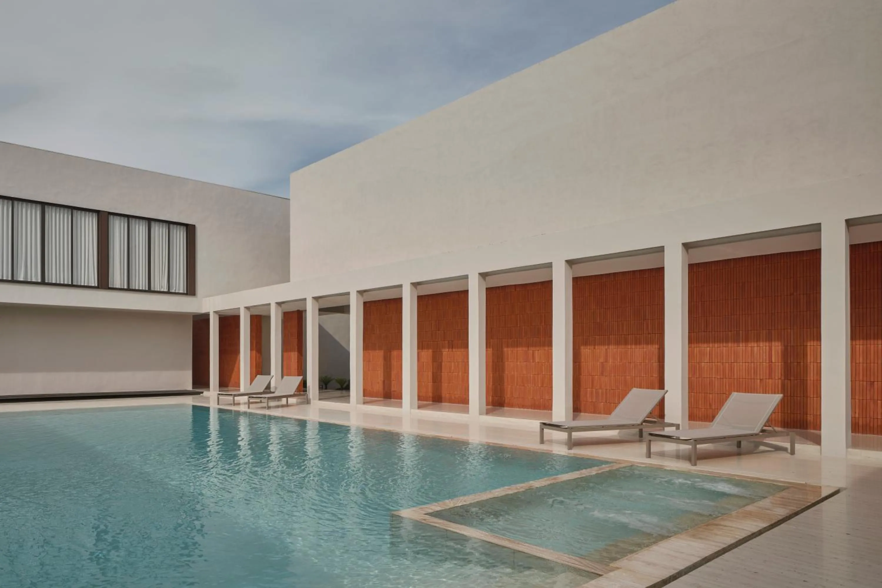 Swimming pool in Odina Hotel