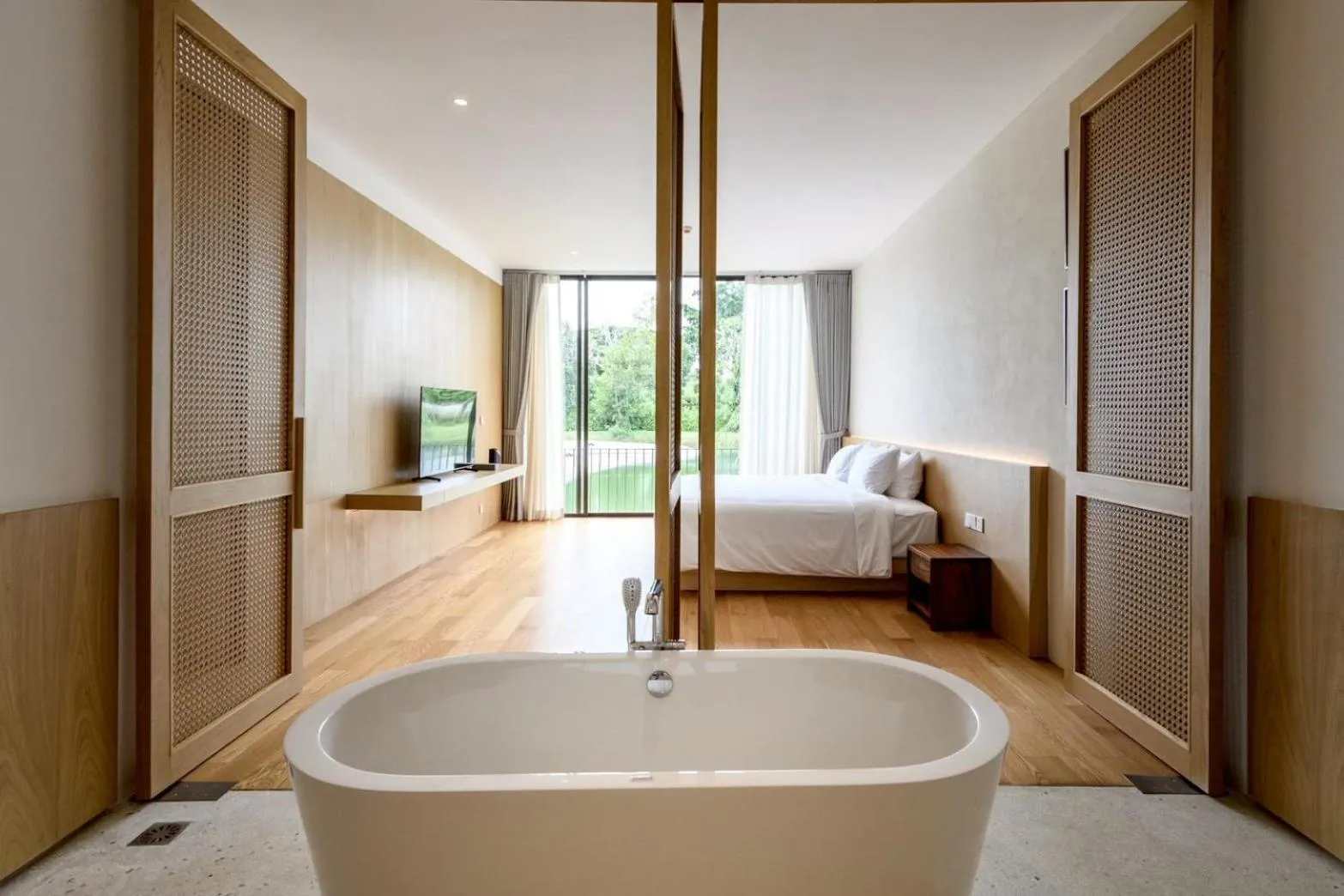 Bed in Odina Hotel