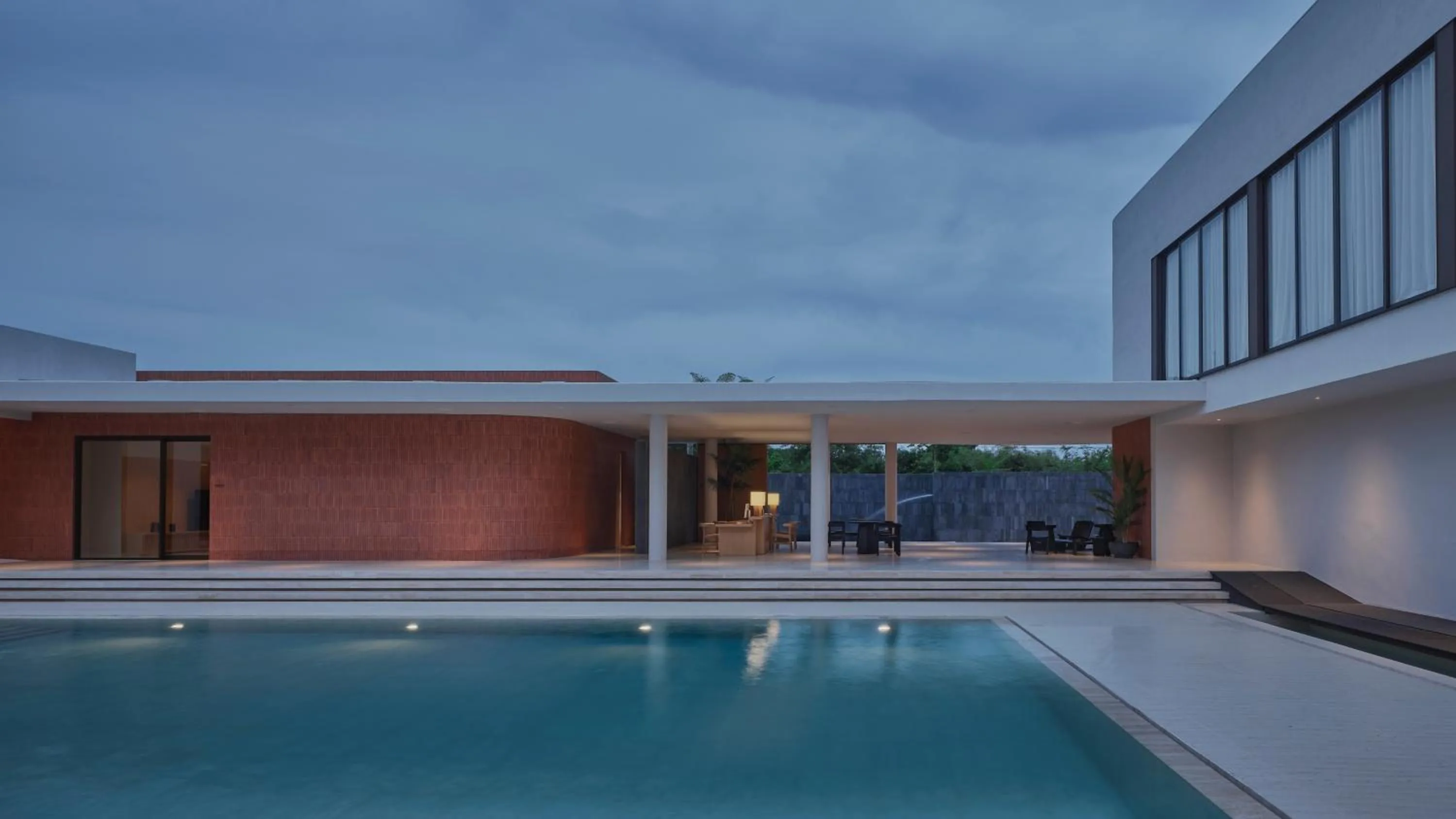 Swimming pool in Odina Hotel