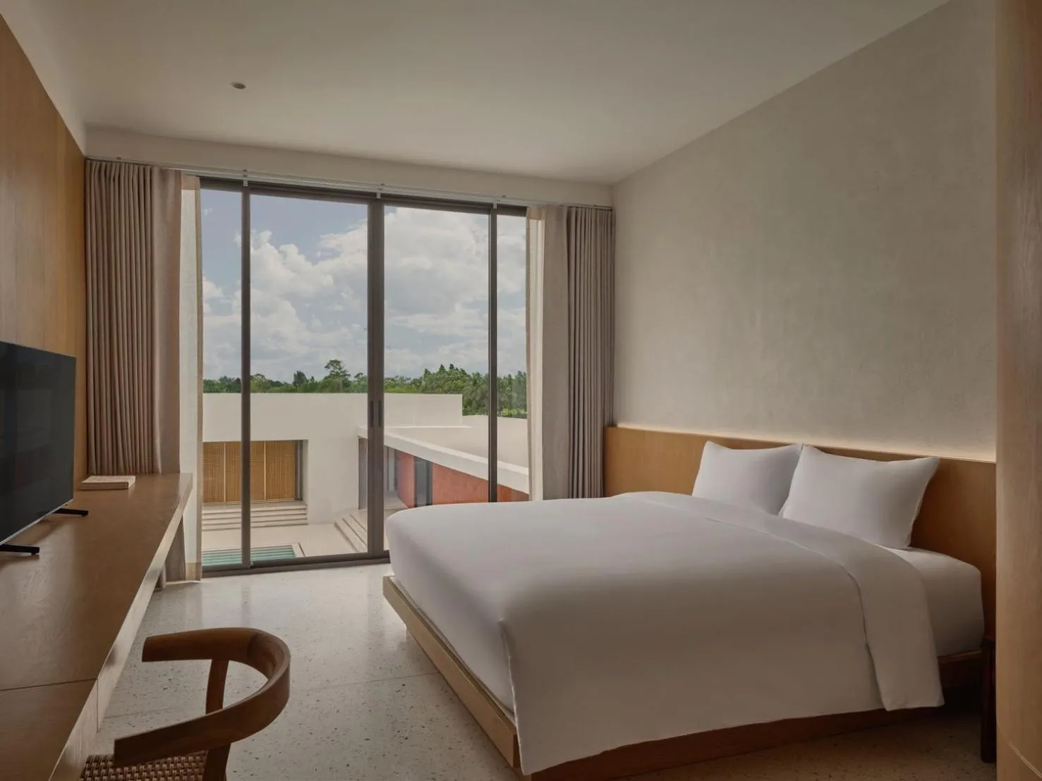 Bed in Odina Hotel