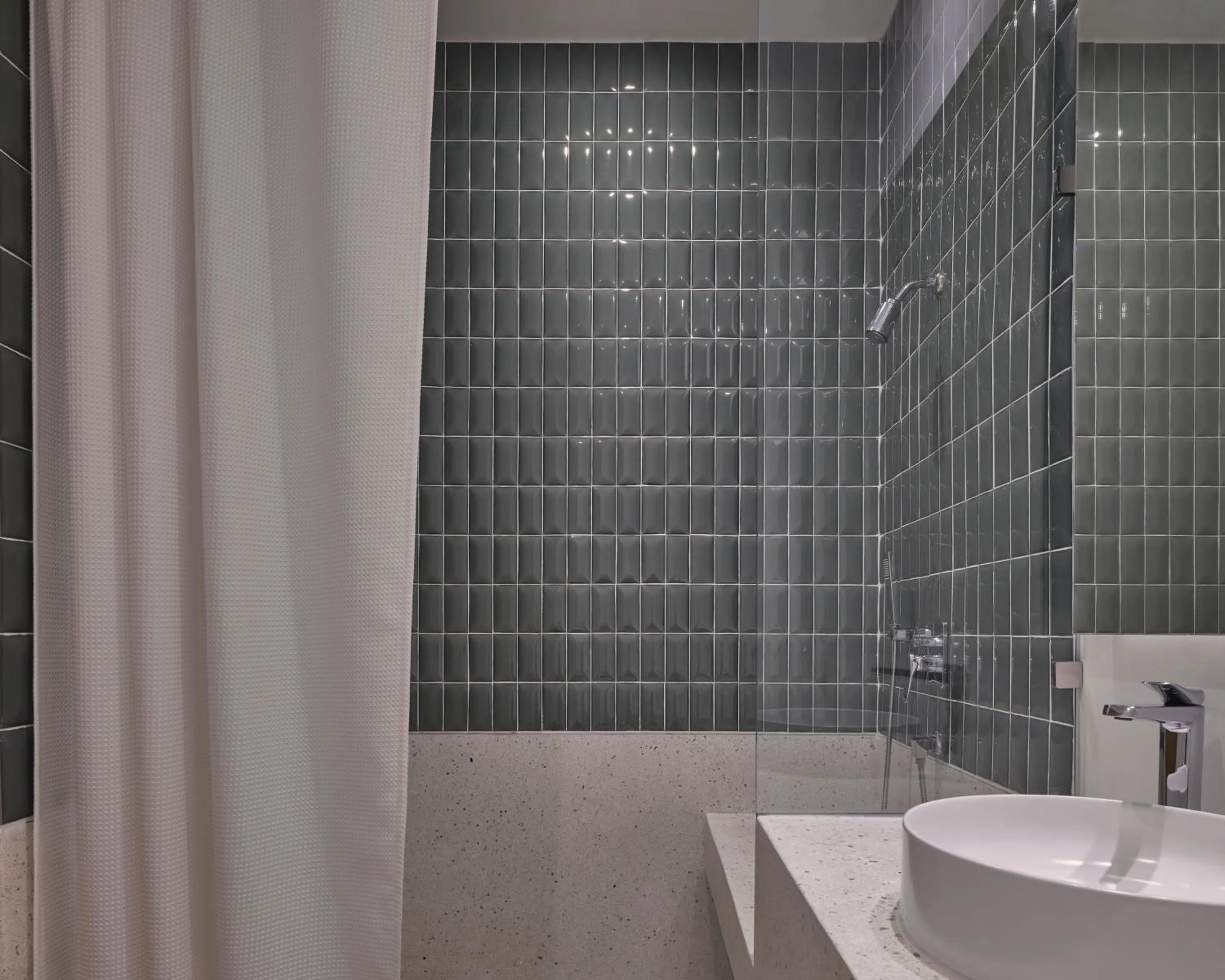 Bathroom in Odina Hotel