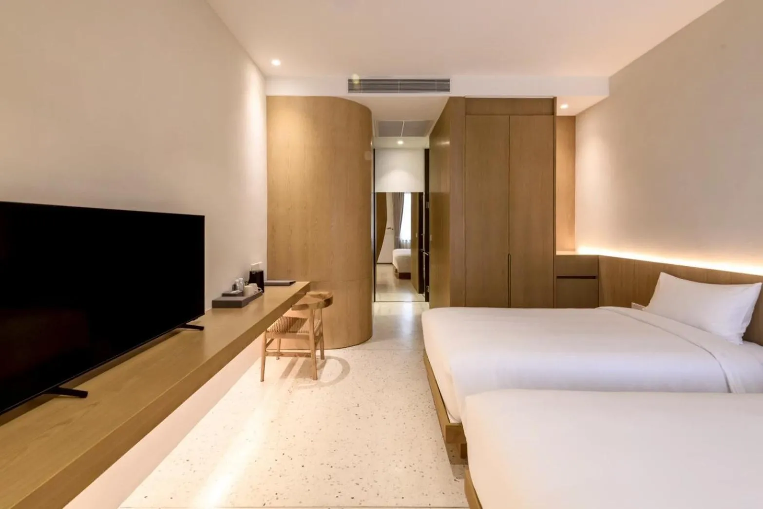 Bed in Odina Hotel
