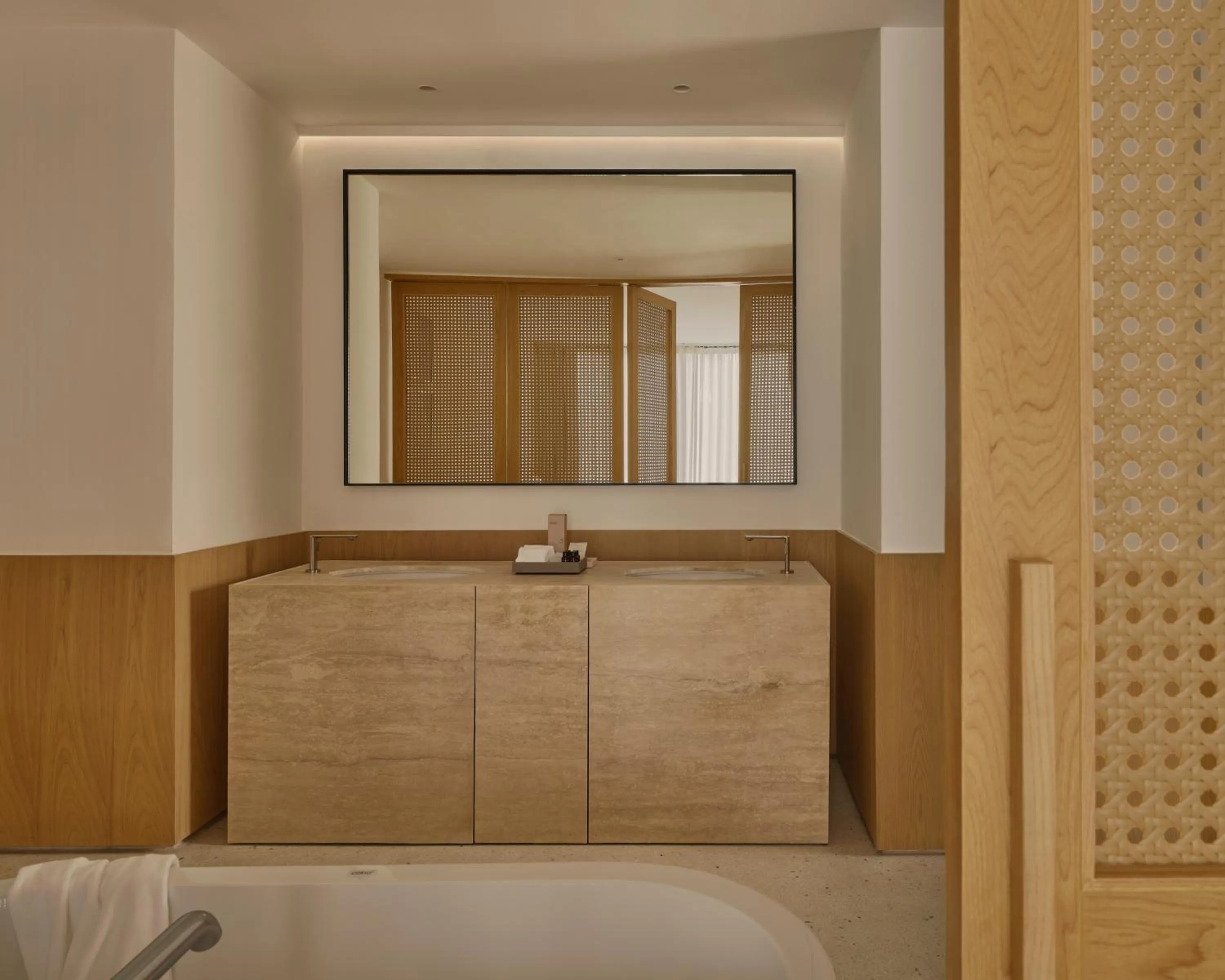 Bathroom in Odina Hotel
