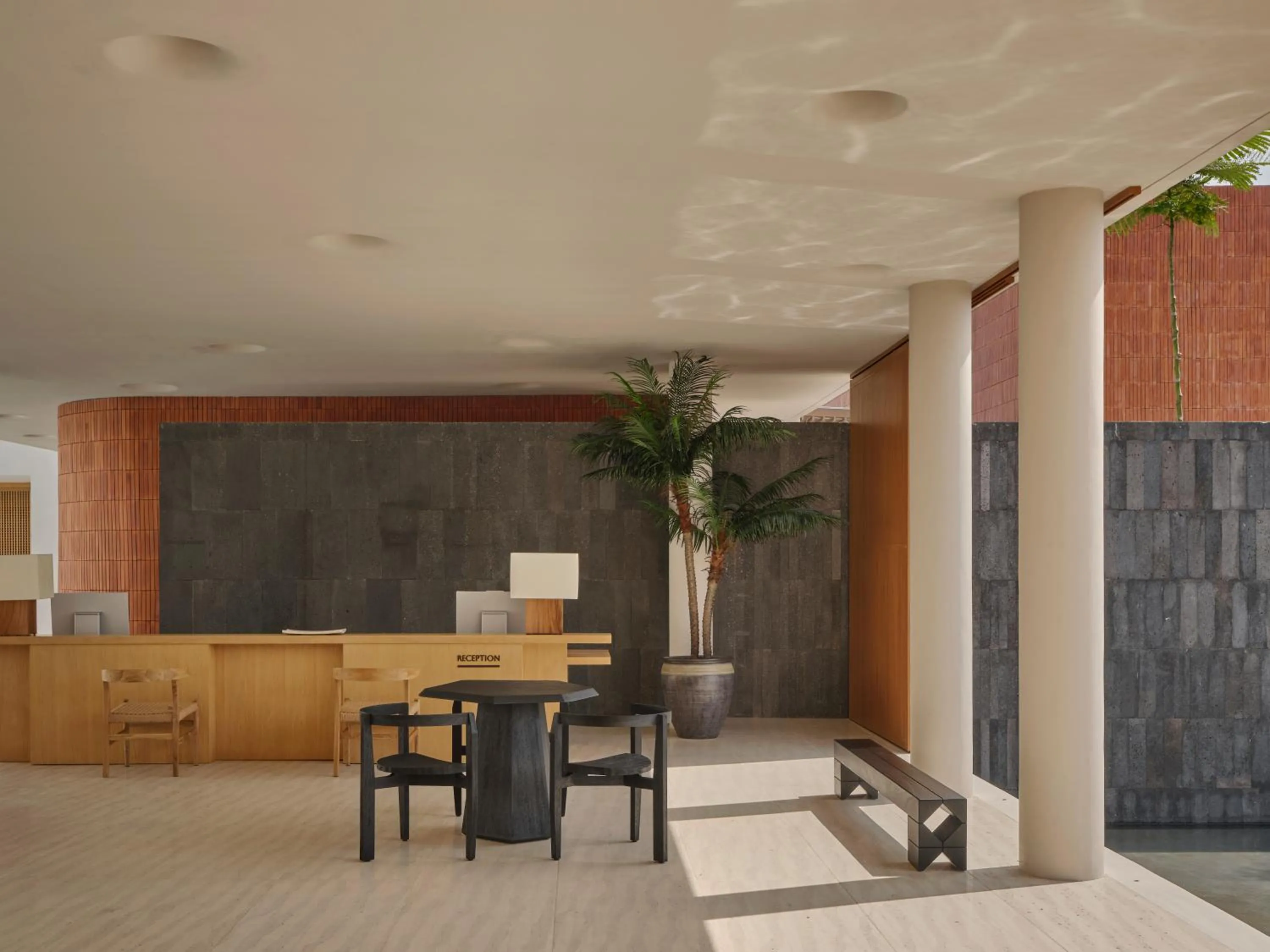 Lobby or reception in Odina Hotel