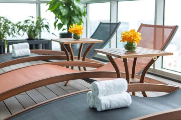 Swimming pool in Lancaster Hanoi Service Apartment