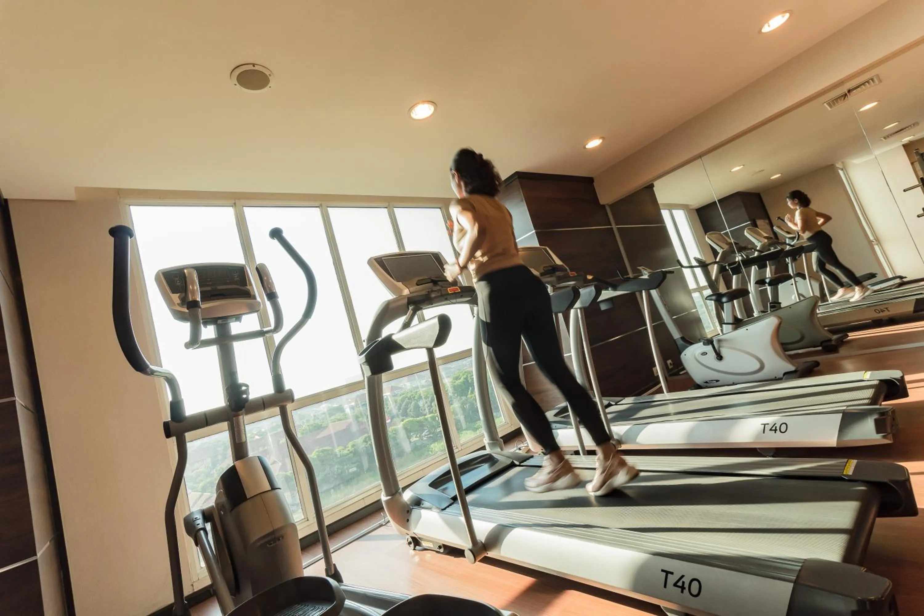 Fitness centre/facilities in Best Western Papilio Hotel