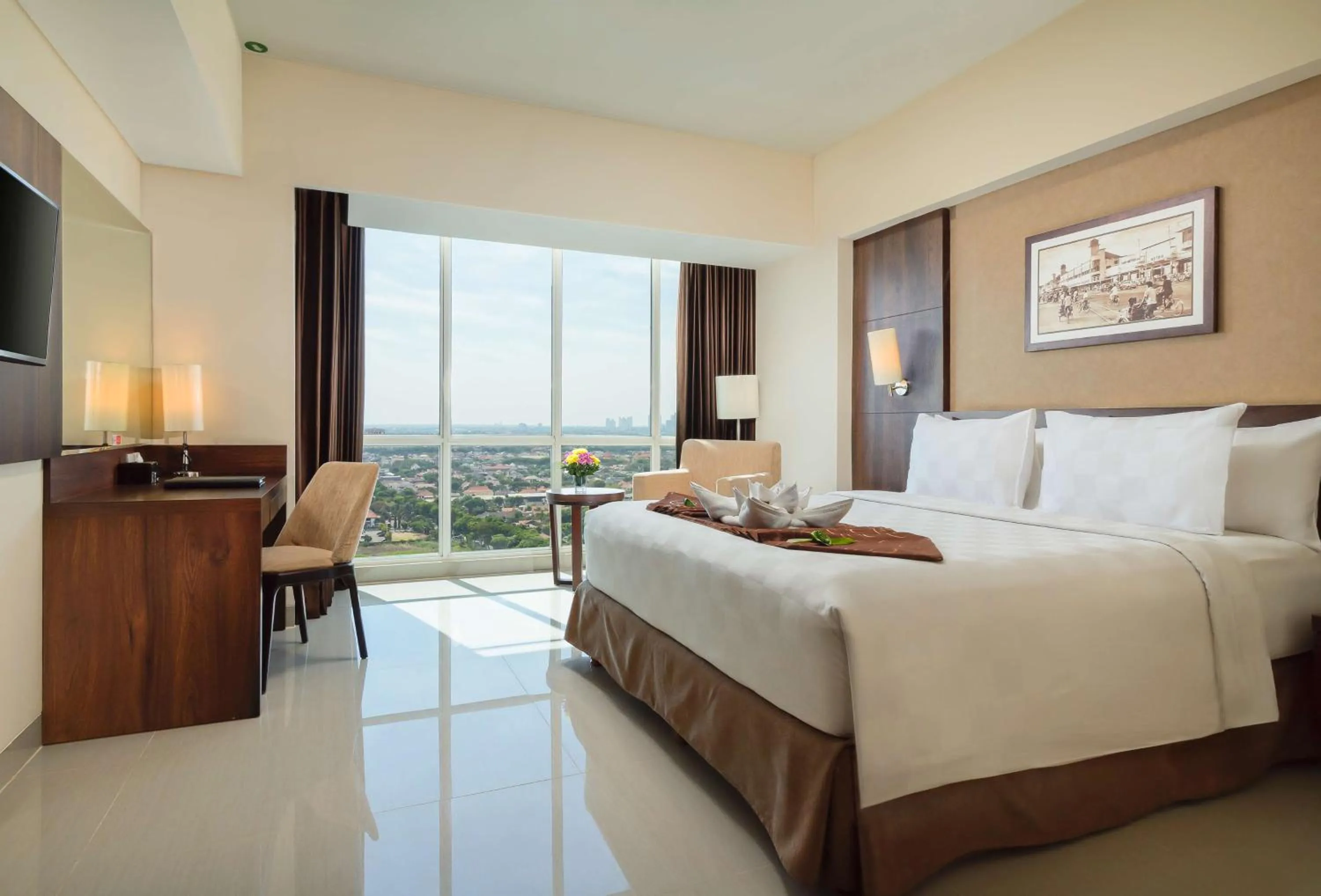 Bedroom, Bed in Best Western Papilio Hotel