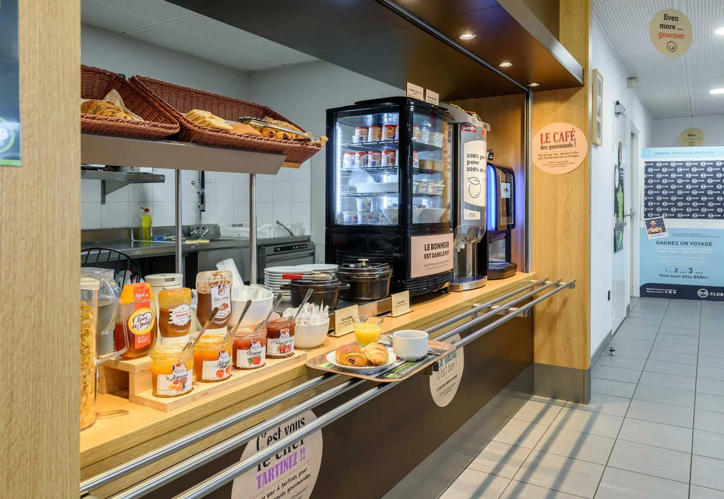 Breakfast in B&B HOTEL Toulouse Purpan Zénith