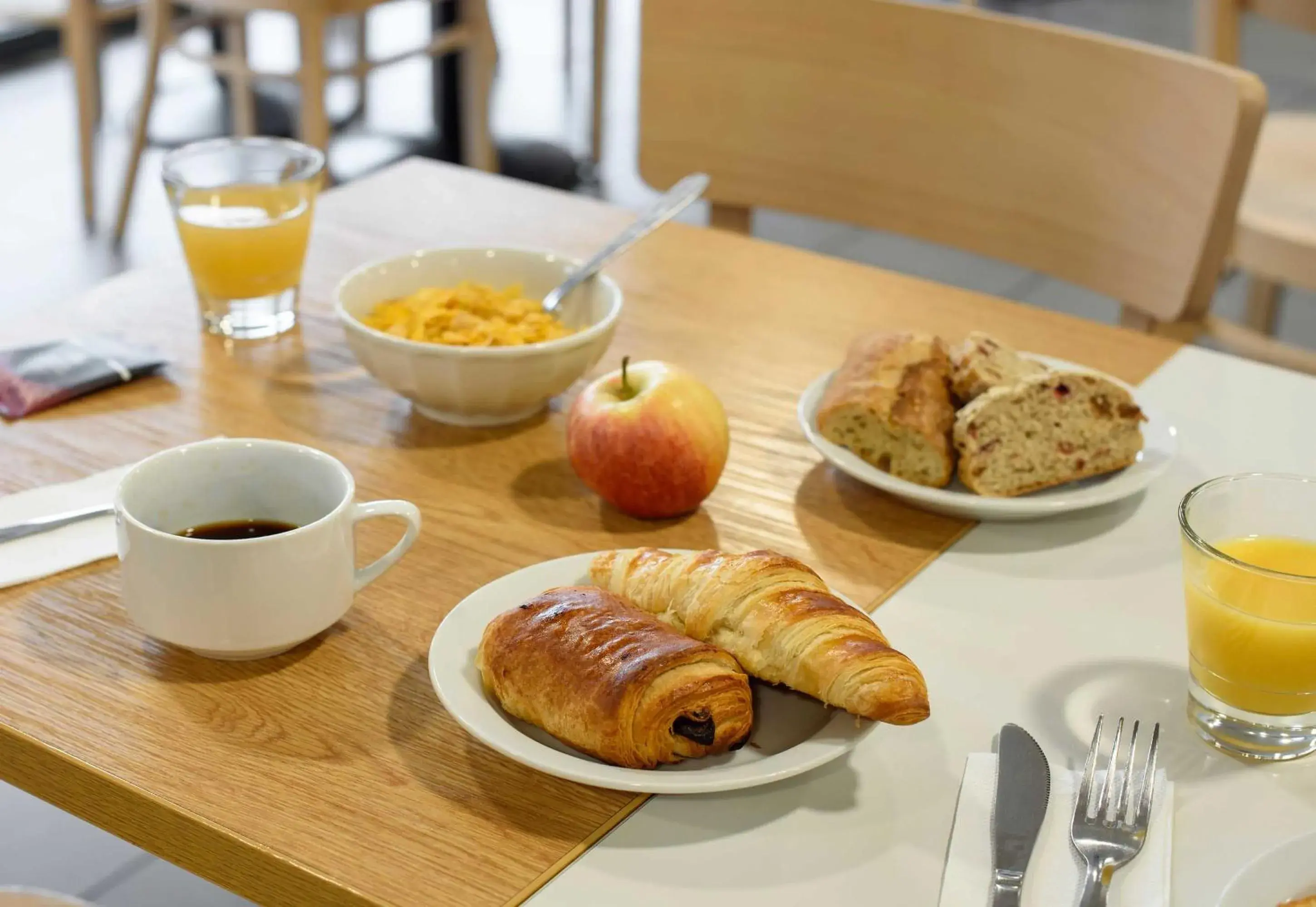 Breakfast in B&B HOTEL Toulouse Purpan Zénith Breakfast in B&B HOTEL Toulouse Purpan Zénith