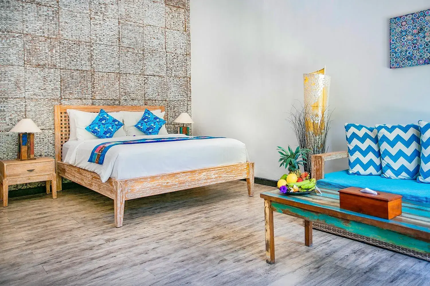 Bed in Kura Kura Resort Gili Meno Bed in Kura Kura Resort Gili Meno