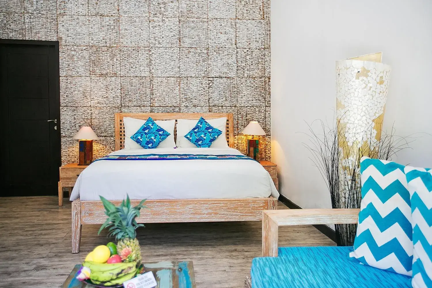 Bed in Kura Kura Resort Gili Meno Bed in Kura Kura Resort Gili Meno