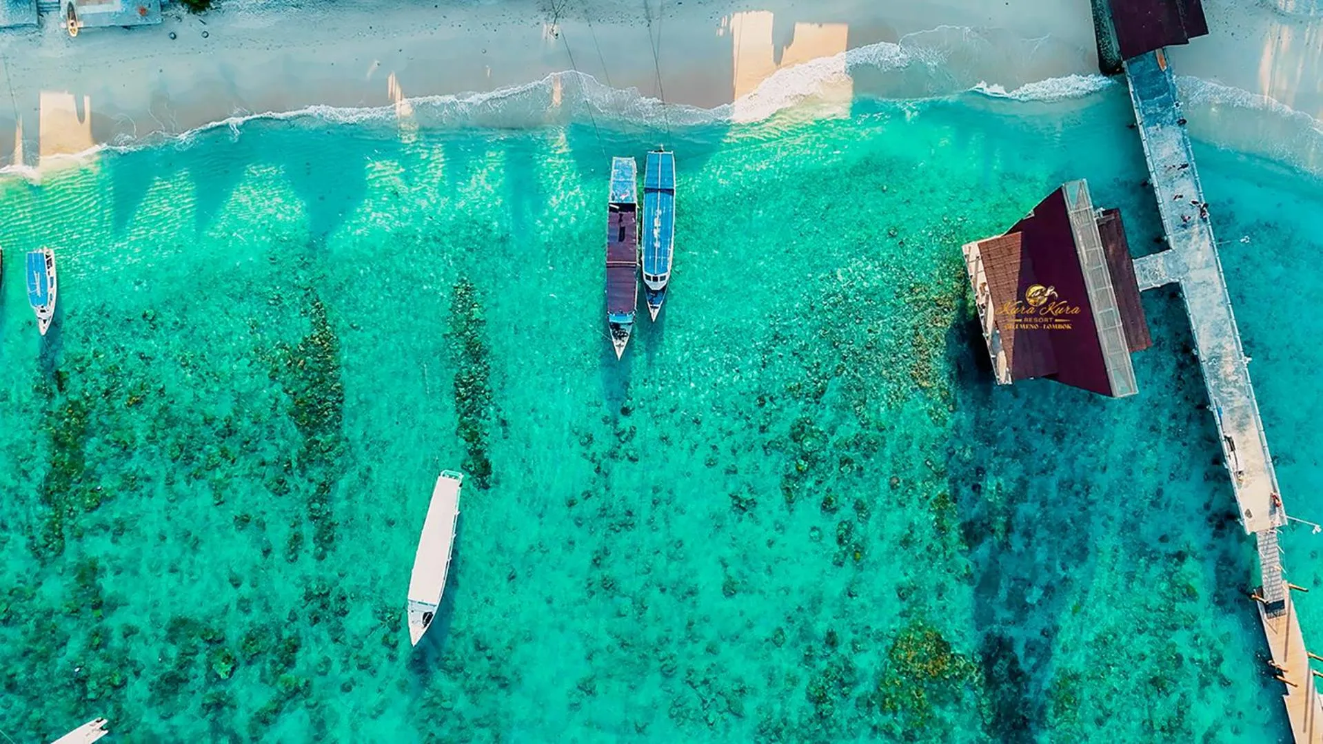 Restaurant/places to eat in Kura Kura Resort Gili Meno