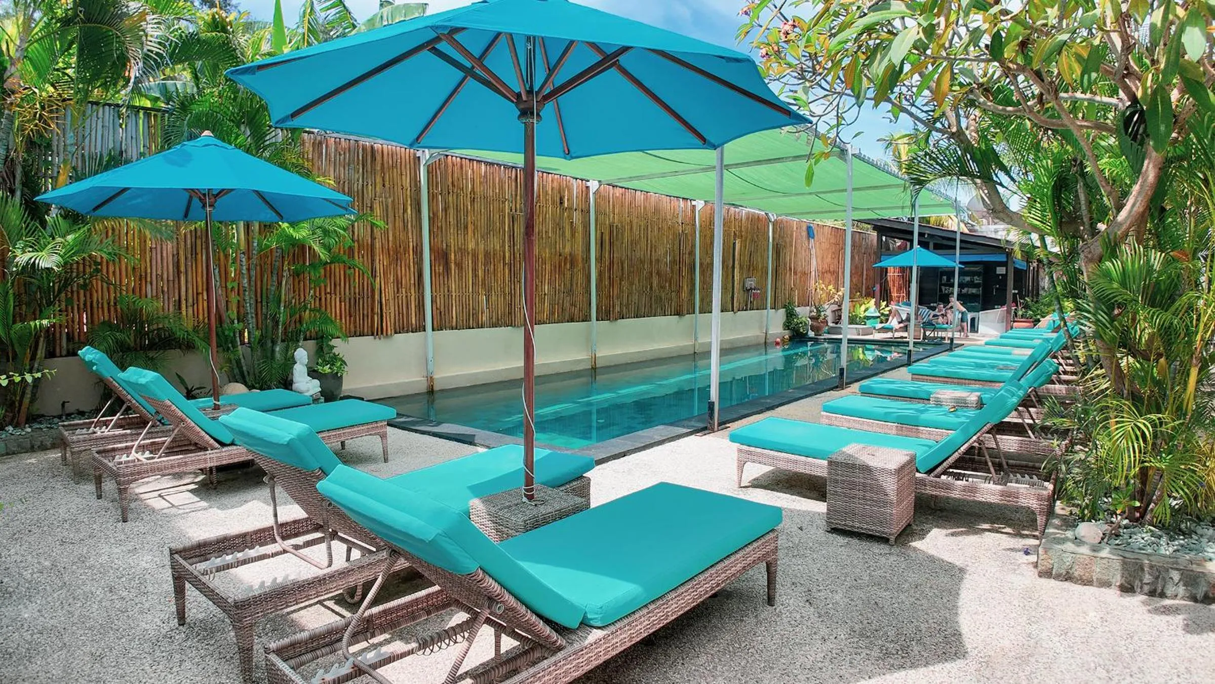 Seating area in Kura Kura Resort Gili Meno