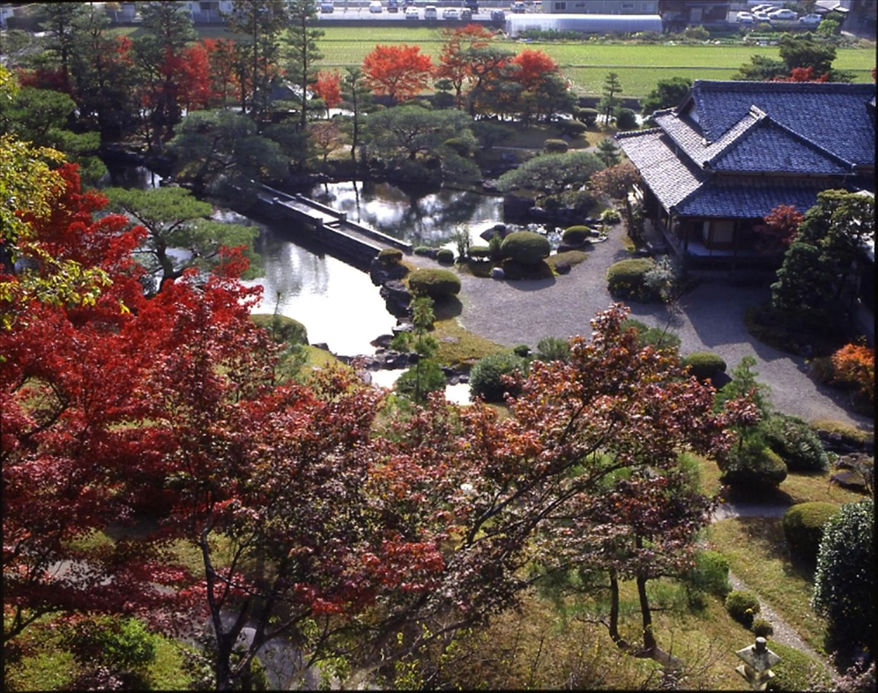 Bird's eye view in Sansuien