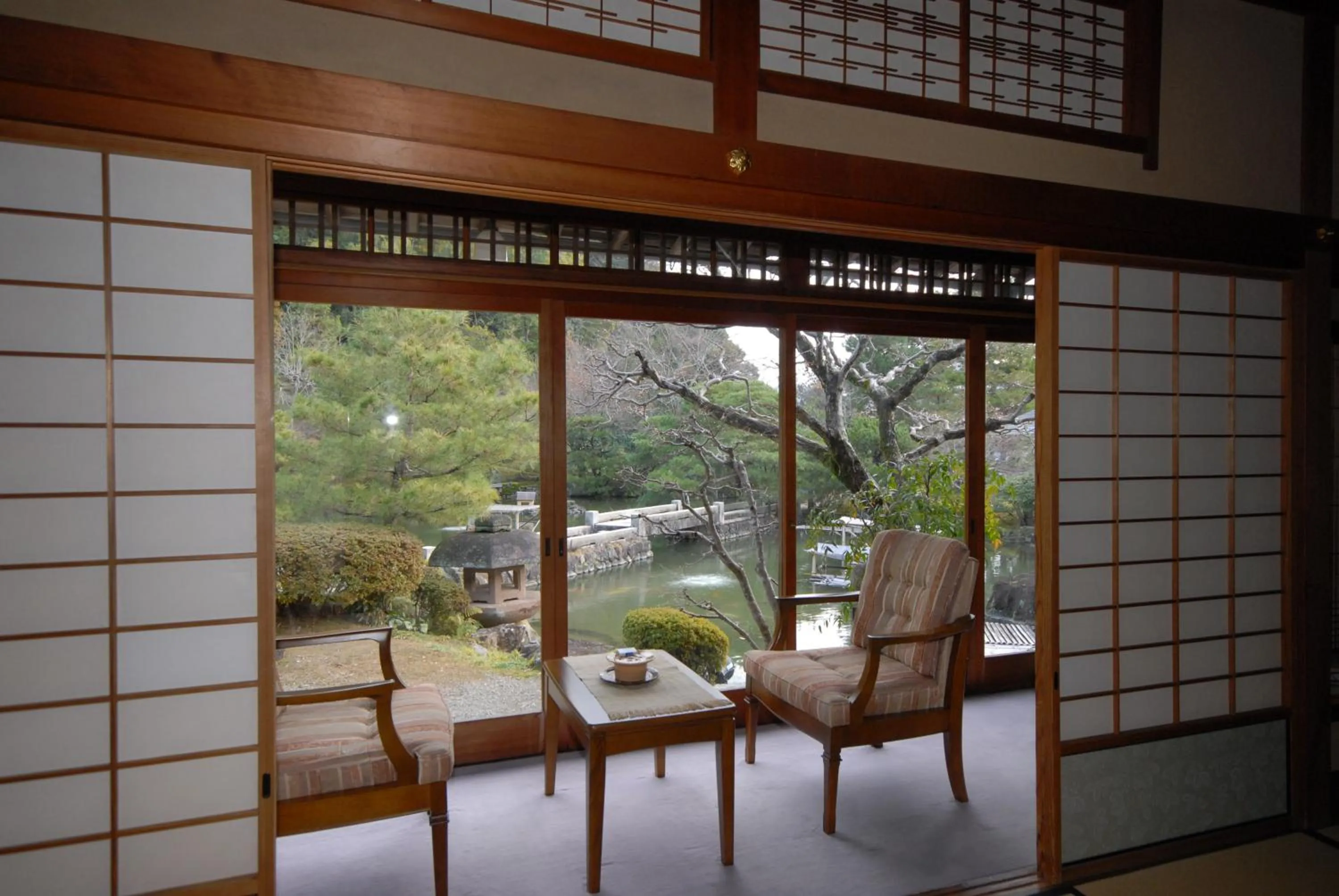 Seating area in Sansuien