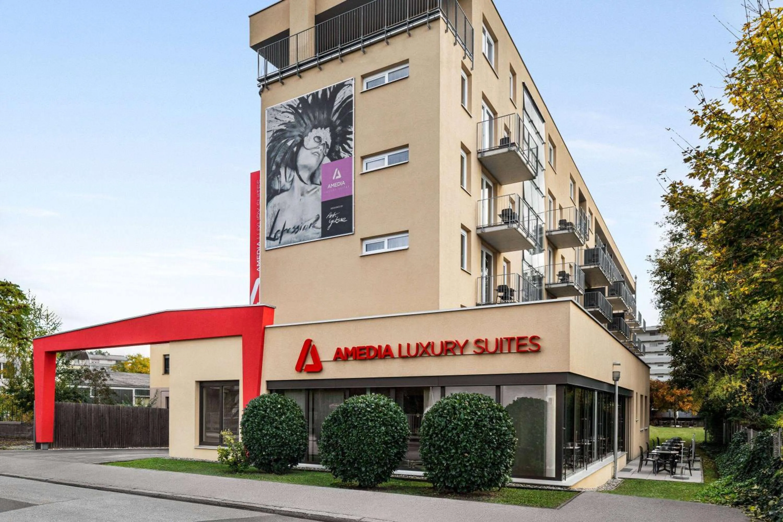 Property building in Amedia Luxury Suites Graz, Trademark Collection by Wyndham