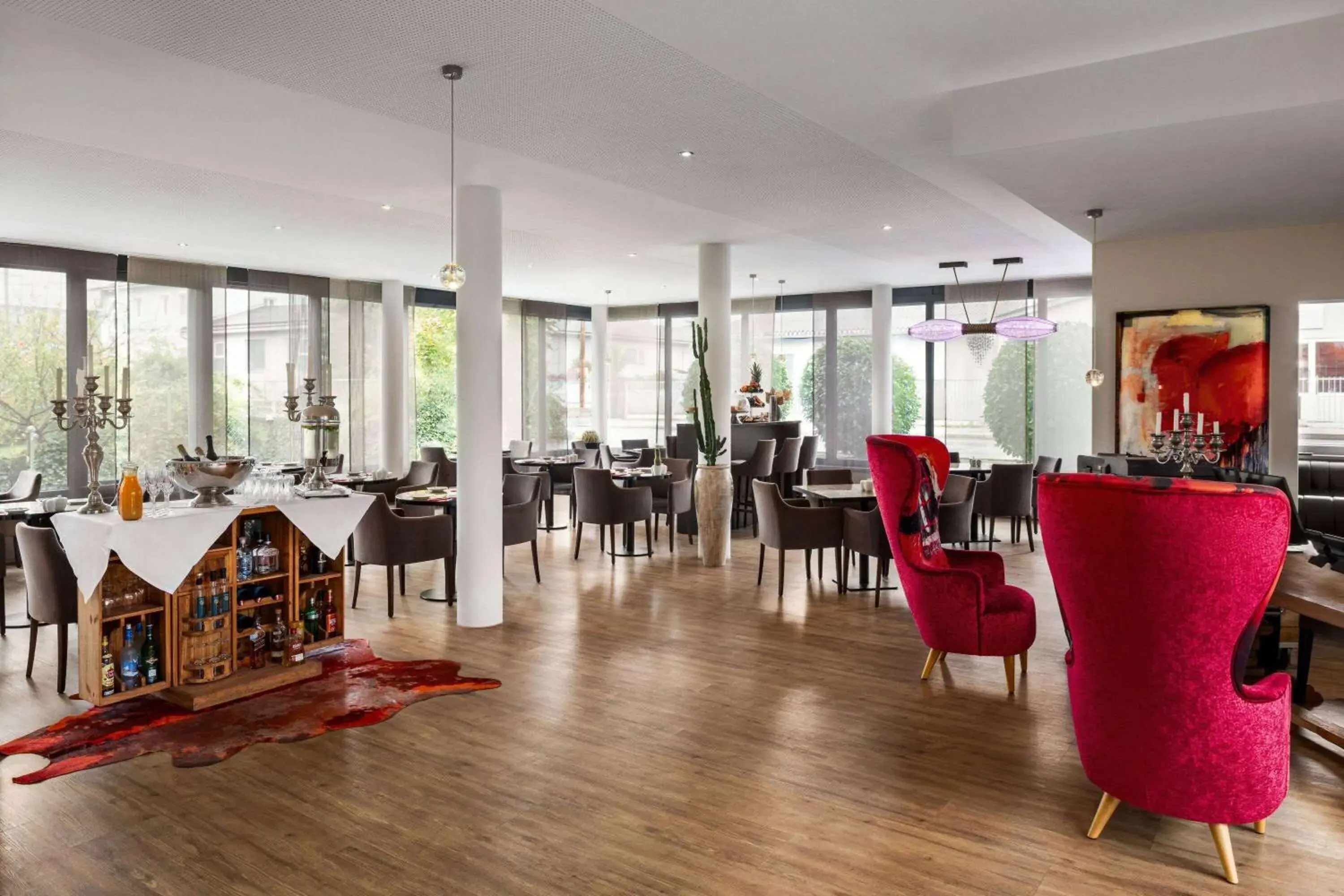 Lobby or reception in Amedia Luxury Suites Graz, Trademark Collection by Wyndham Lobby or reception in Amedia Luxury Suites Graz, Trademark Collection by Wyndham