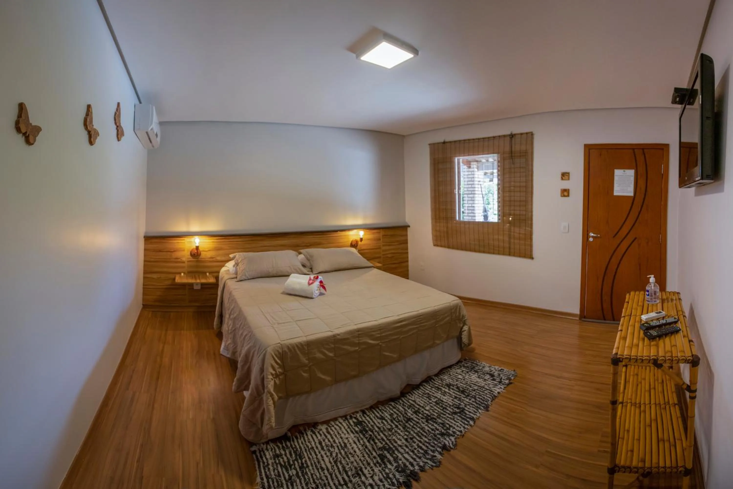 Bed in Pousada Vento Sul