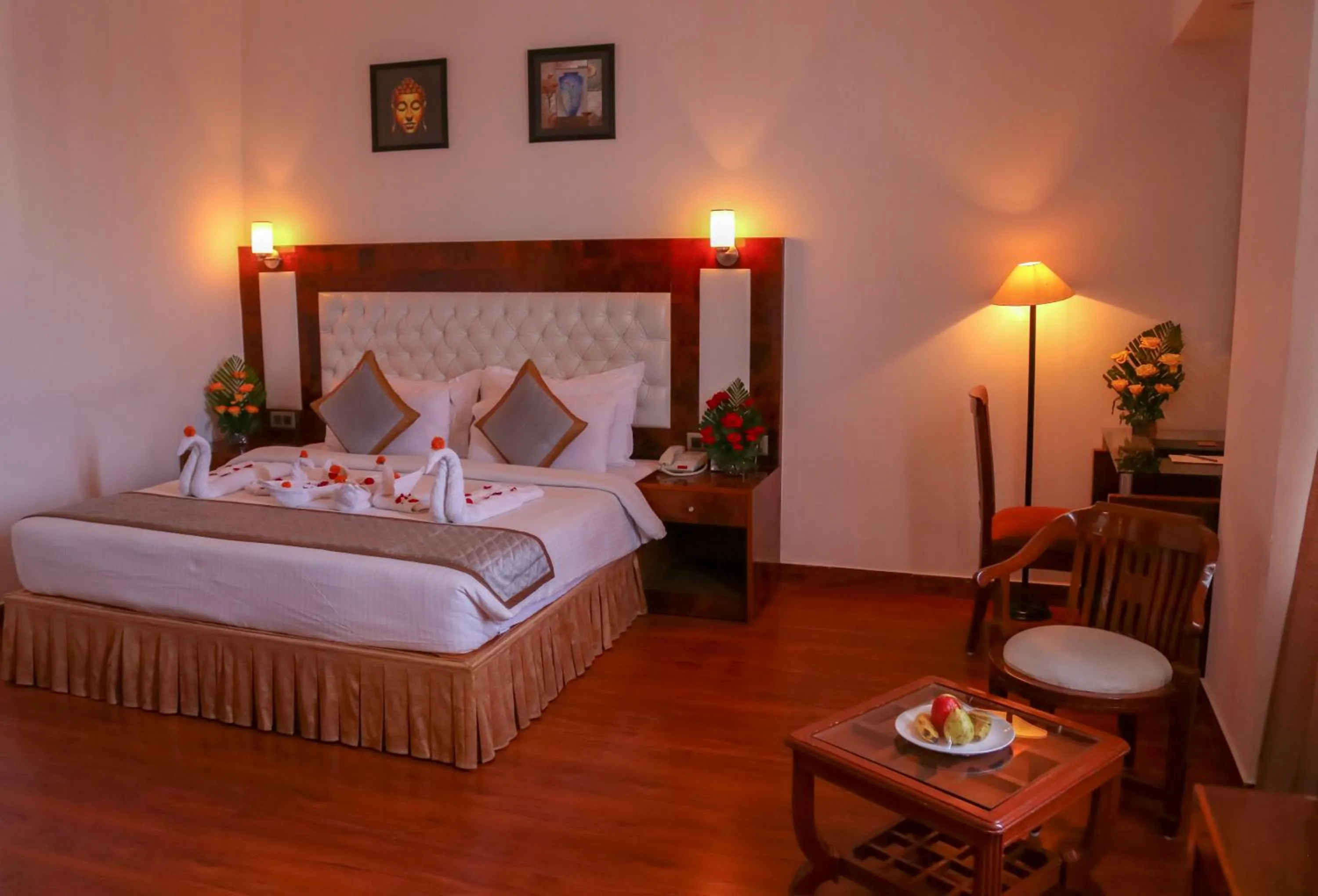 Bedroom, Bed in Park Ocean