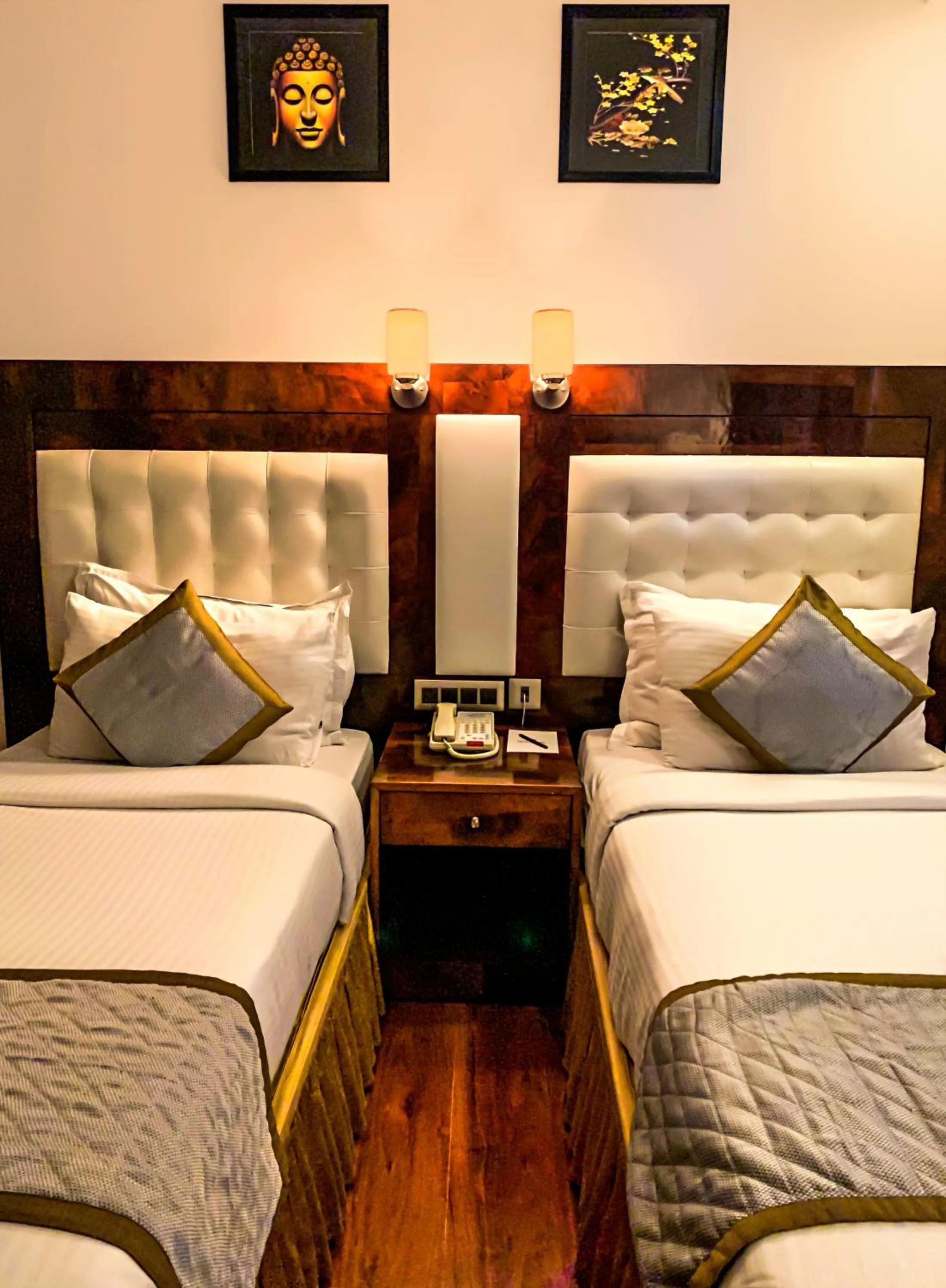 Bedroom, Bed in Park Ocean