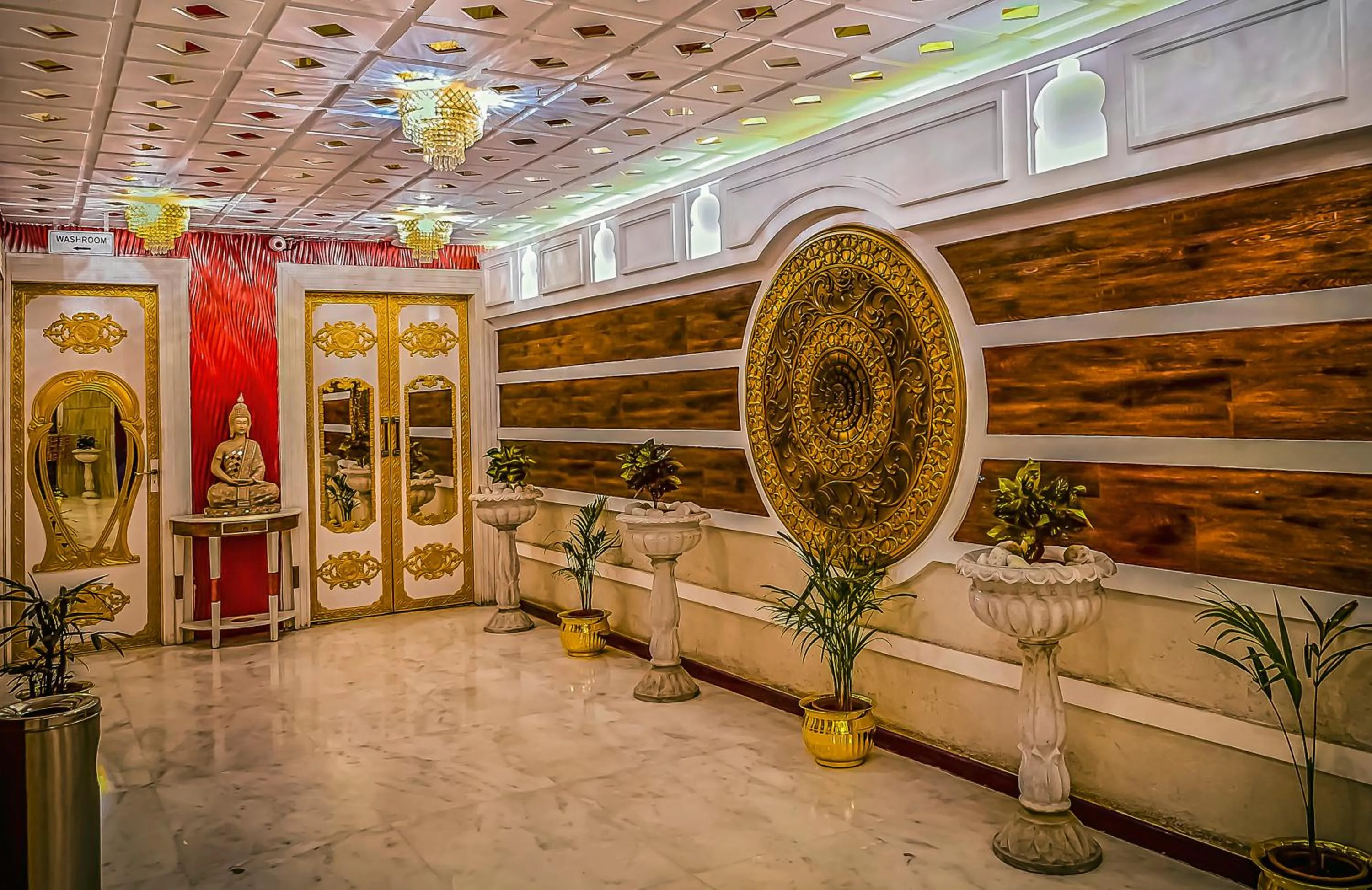 Seating area in Park Ocean