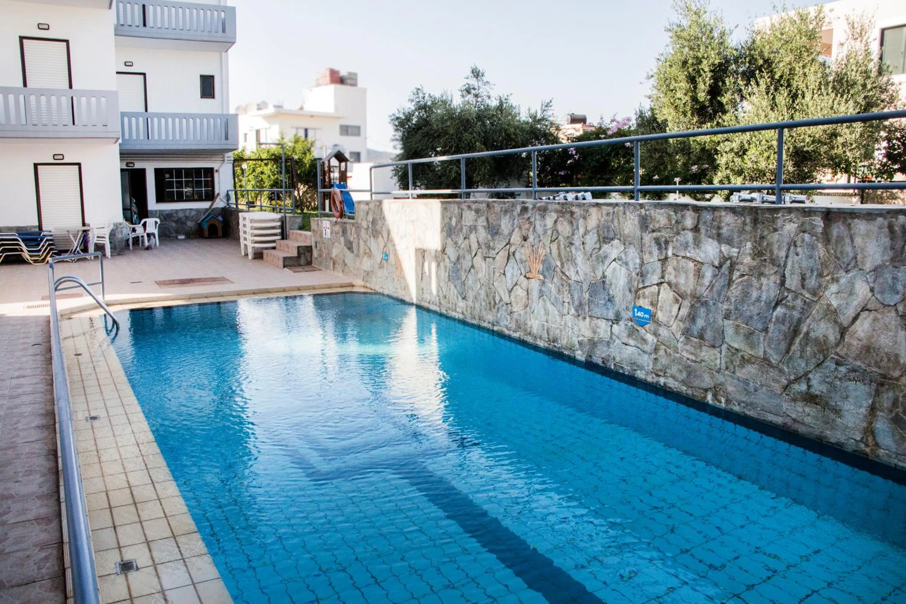 Swimming pool in Popi Hotel Apartments