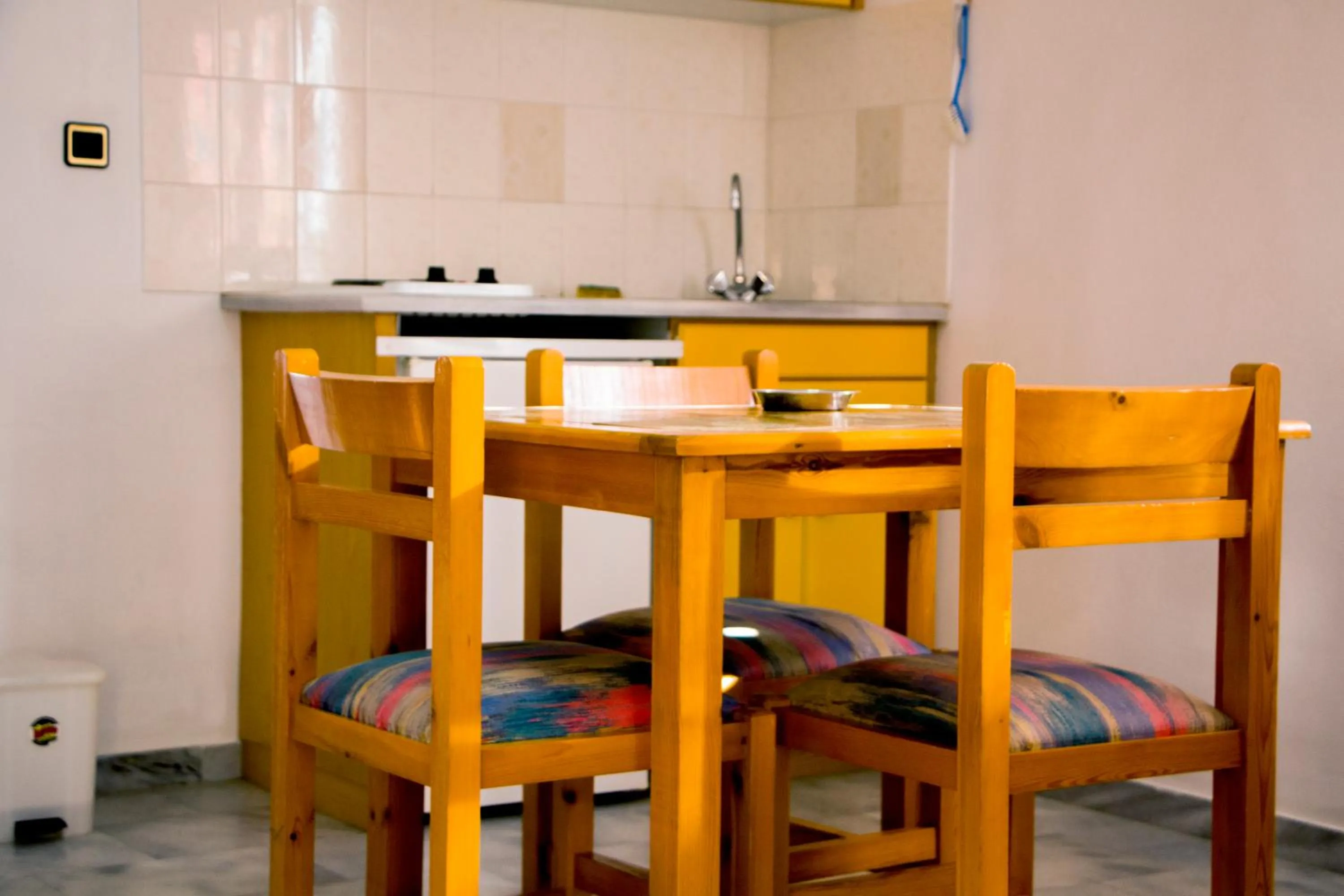 Kitchen or kitchenette in Popi Hotel Apartments
