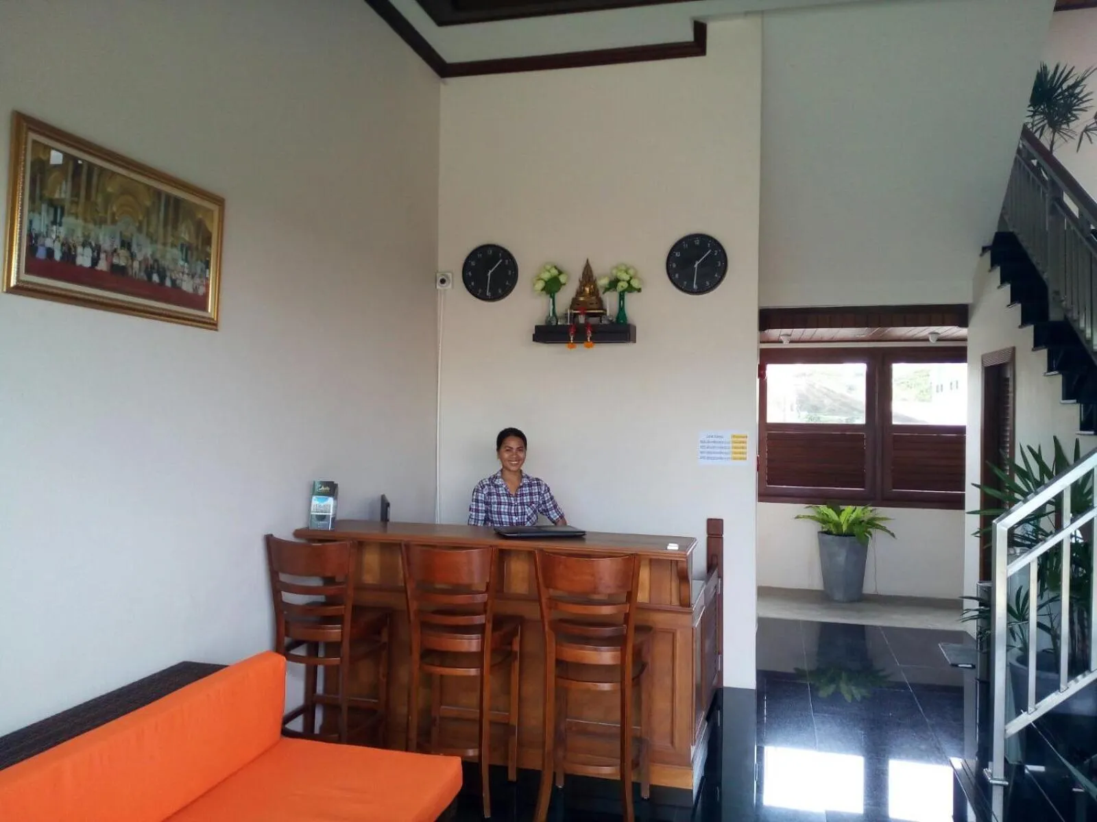 Staff in David Residence