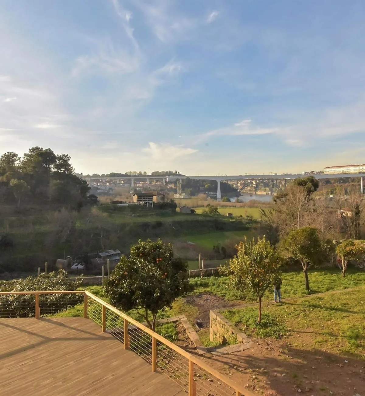 Natural landscape in Quinta de Sá