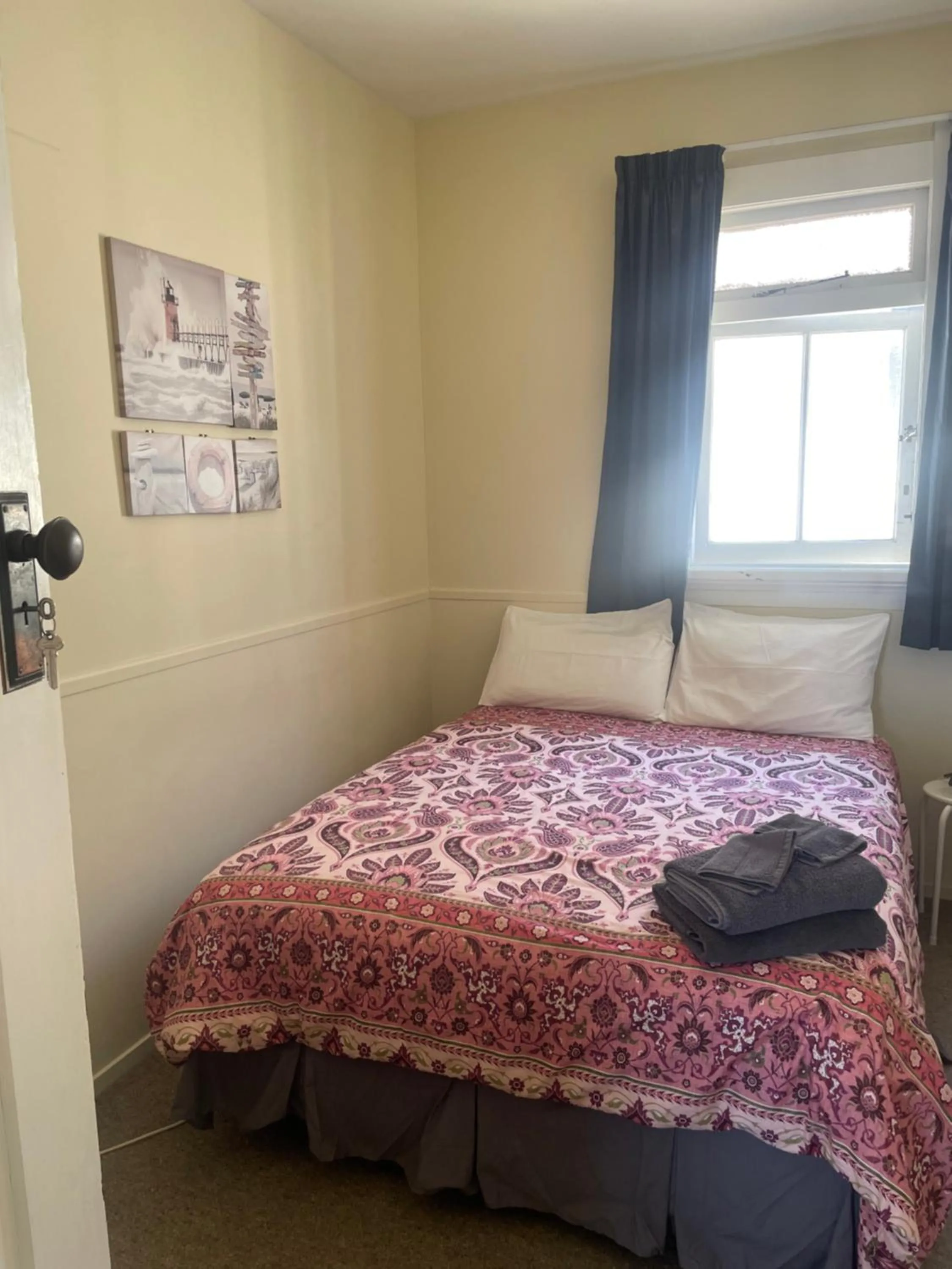 Bed in Coastal Accommodation